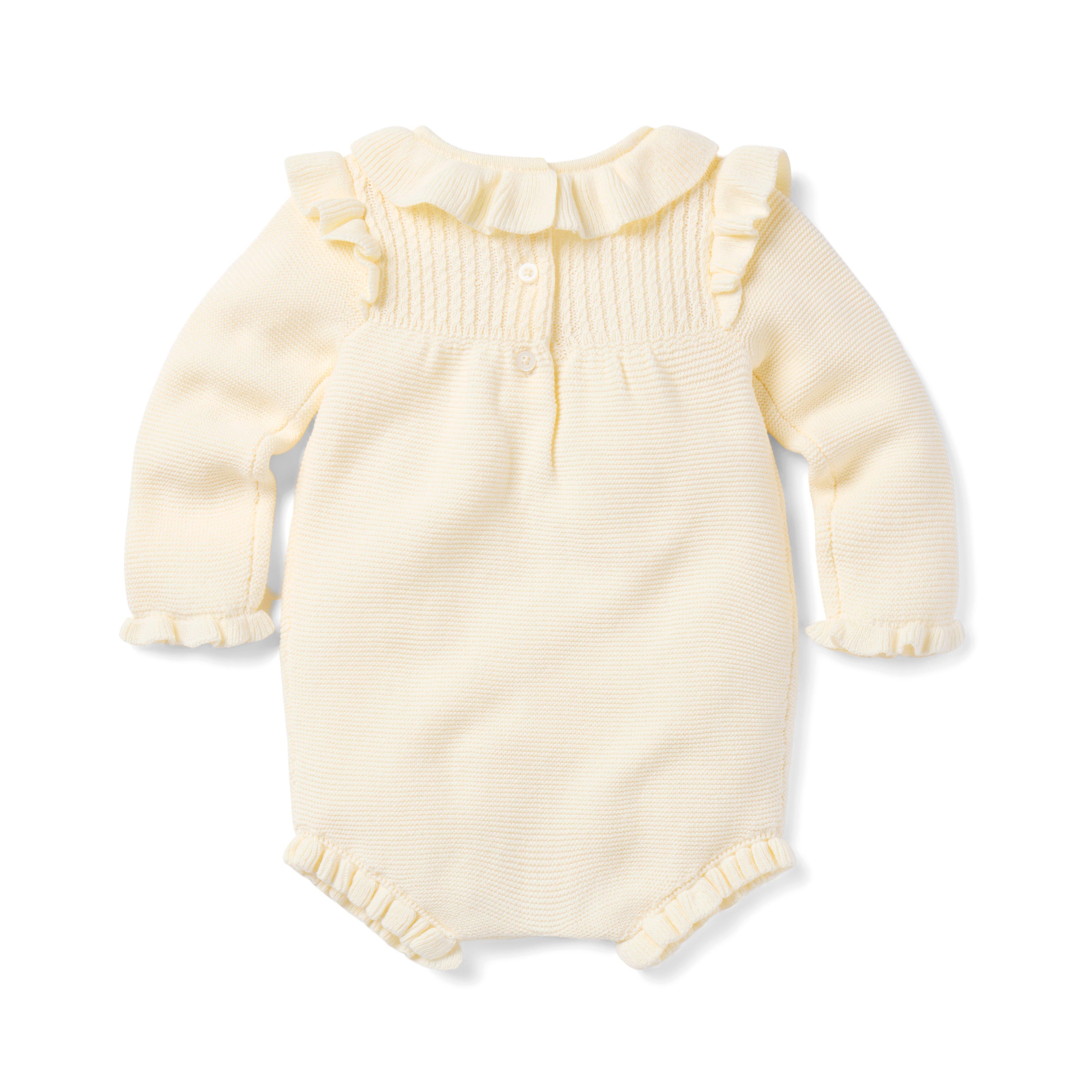 Baby Ruffle Collar One-Piece image number 1