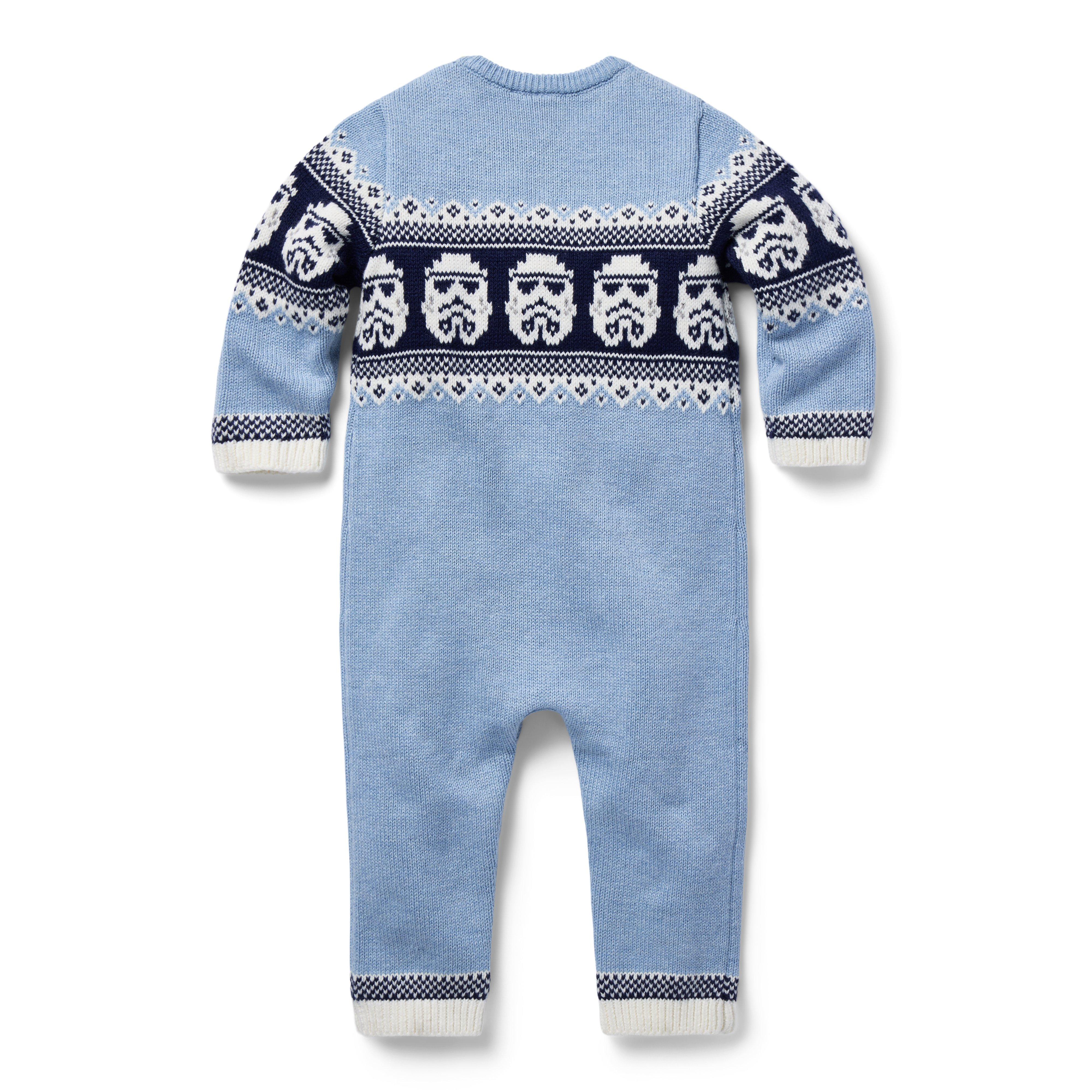 STAR WARS Baby Stormtrooper Fair Isle One-Piece image number 1