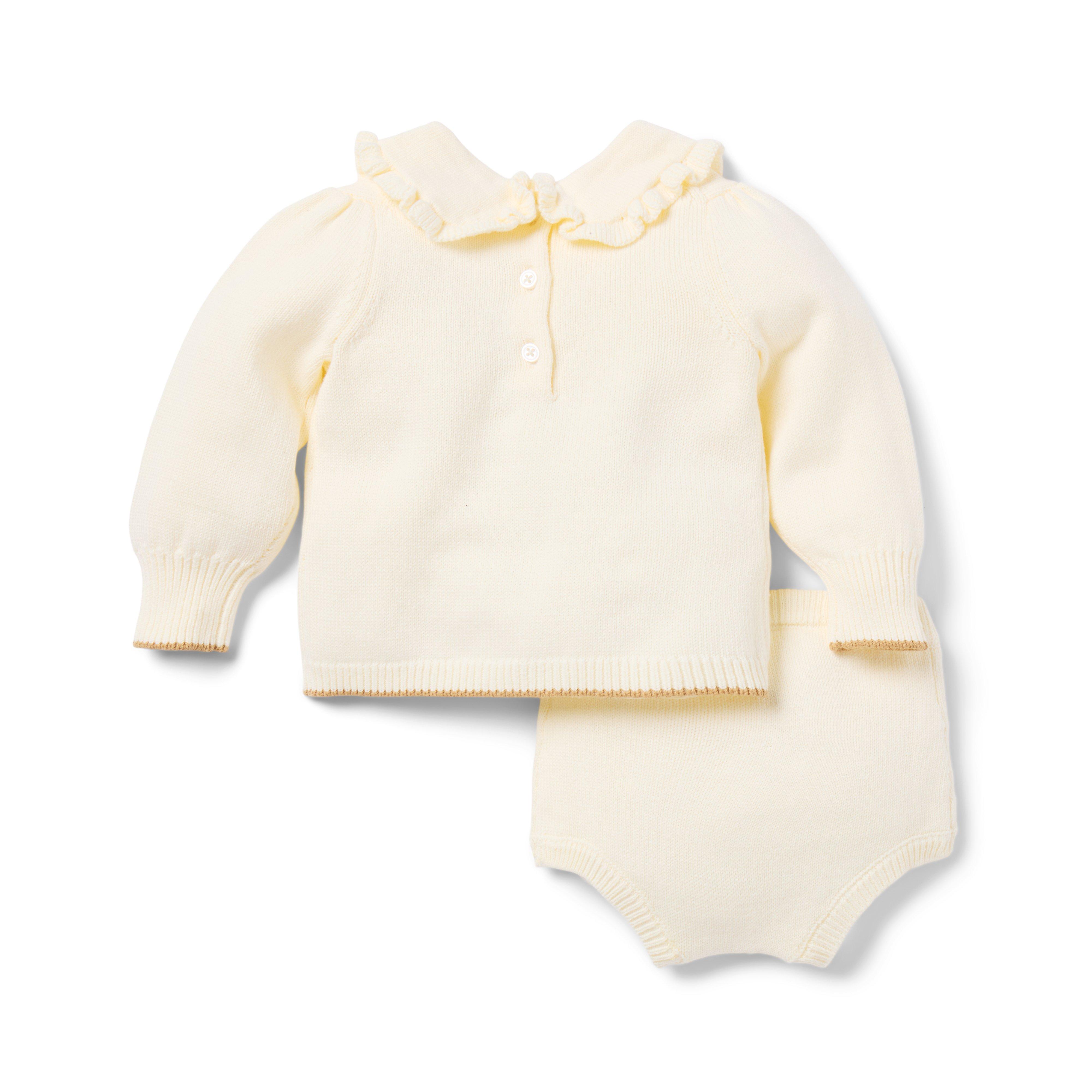 Baby Horse Matching Sweater Set image number 1