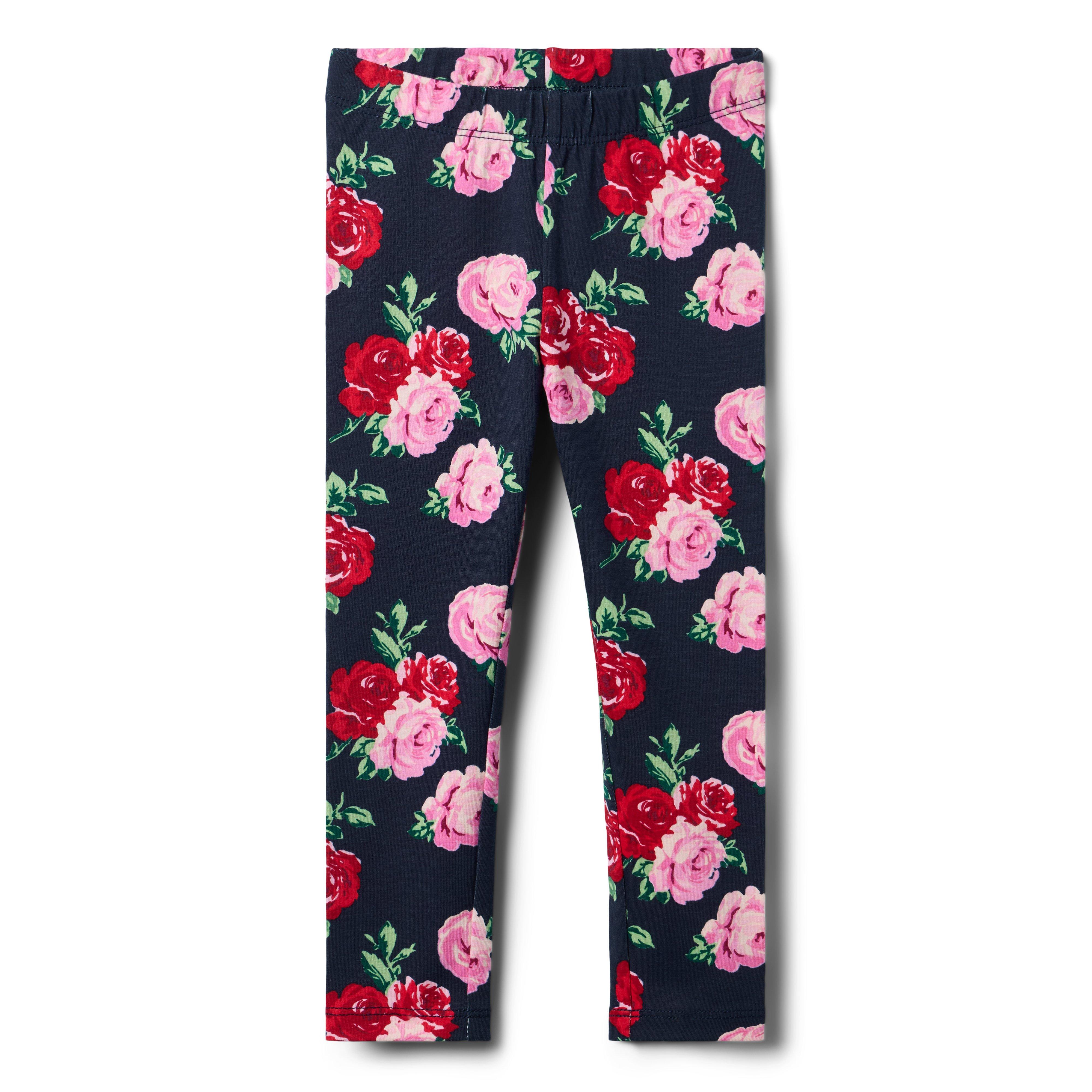 Girl Dark Marine Rose The Everyday Legging by Janie and Jack