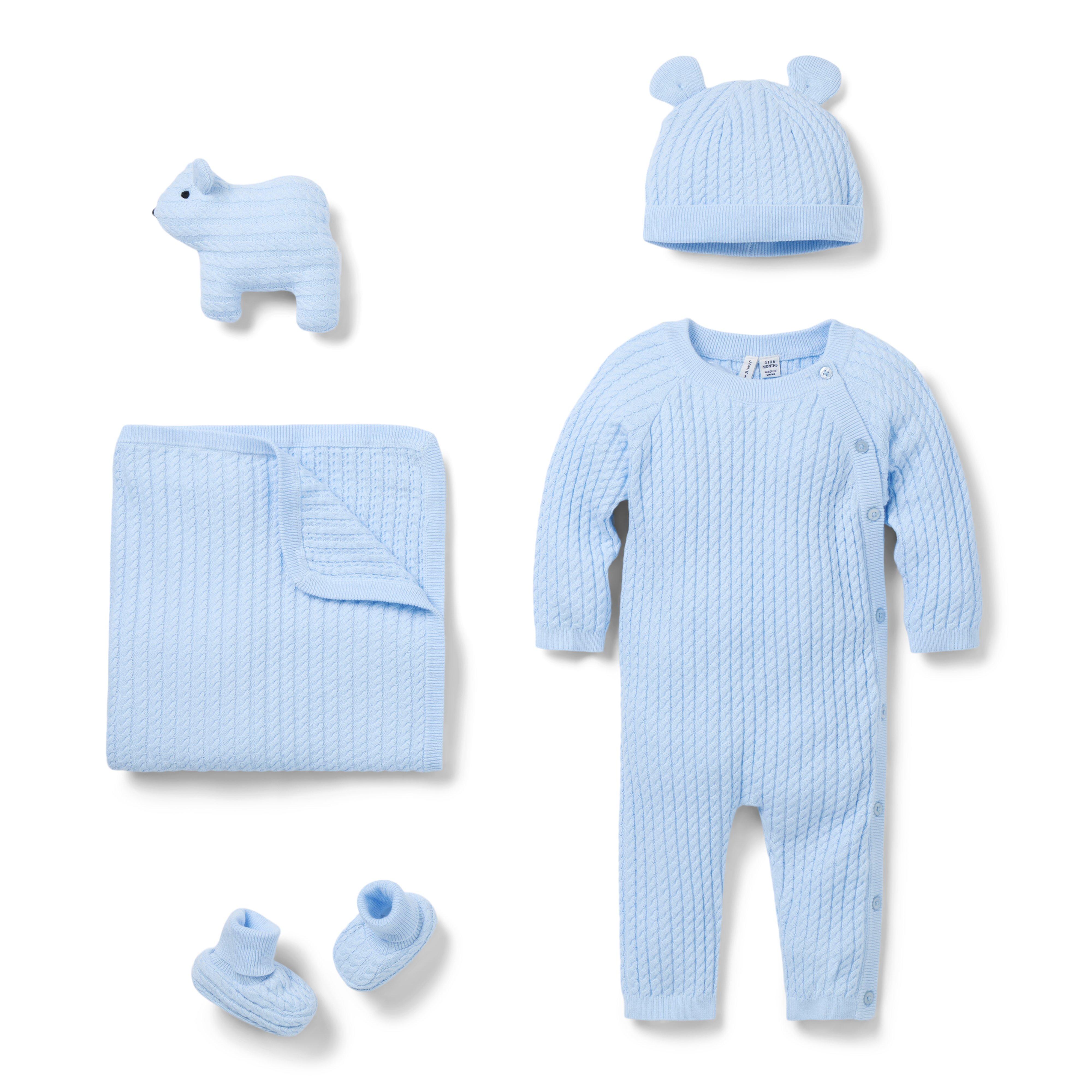 Baby Bundle of Love Cable Knit Gift Set
