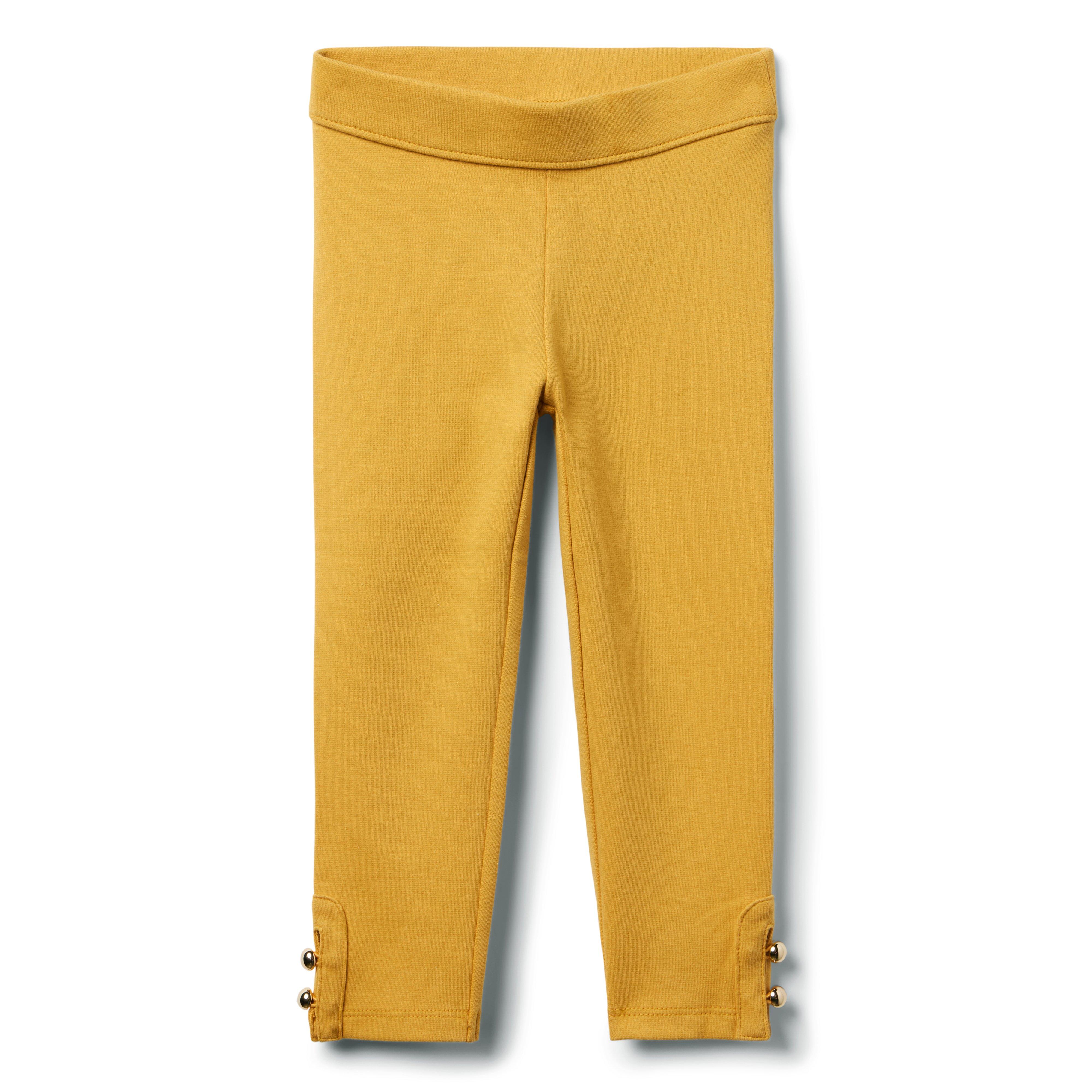 Button Cuff Ponte Pant