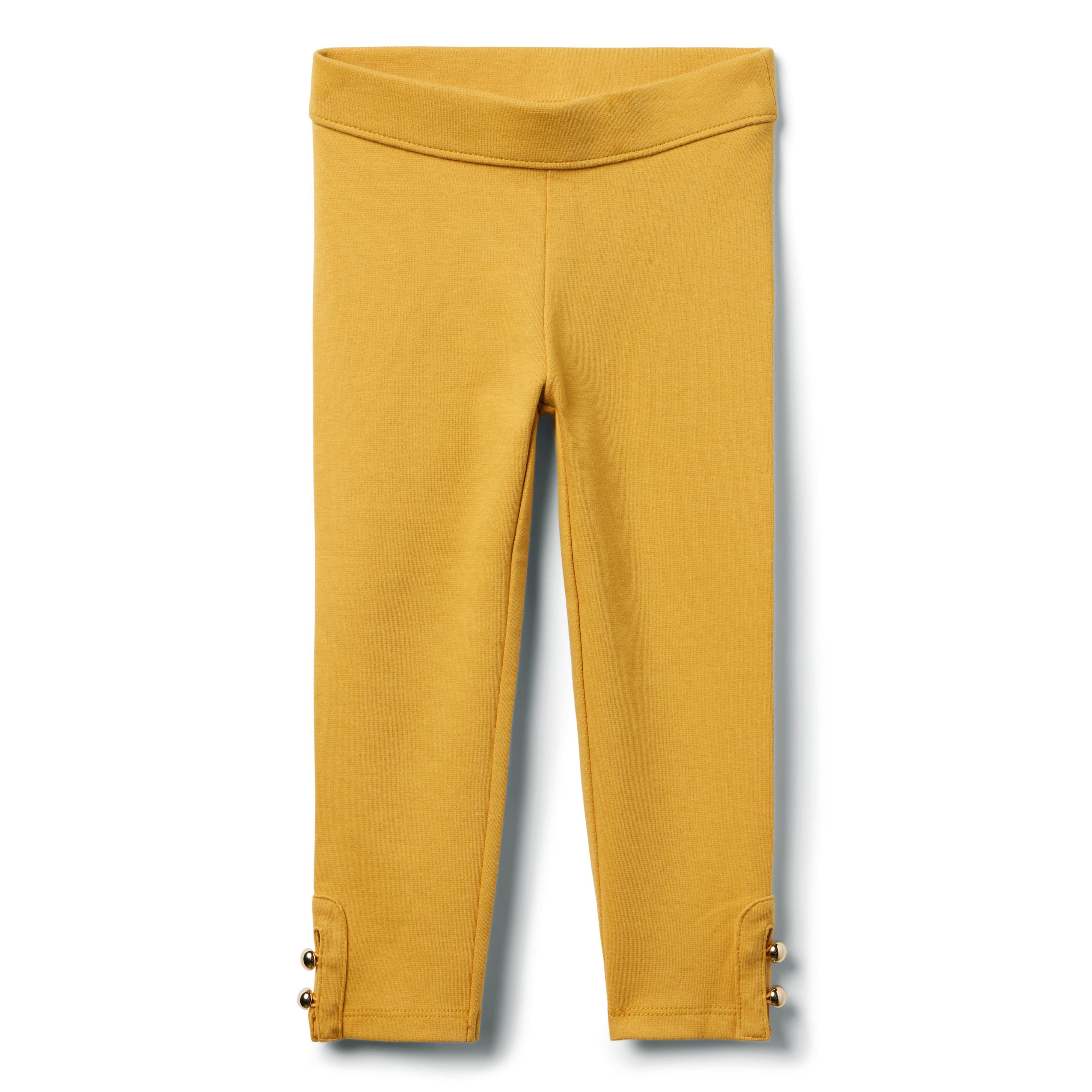 Button Cuff Ponte Pant