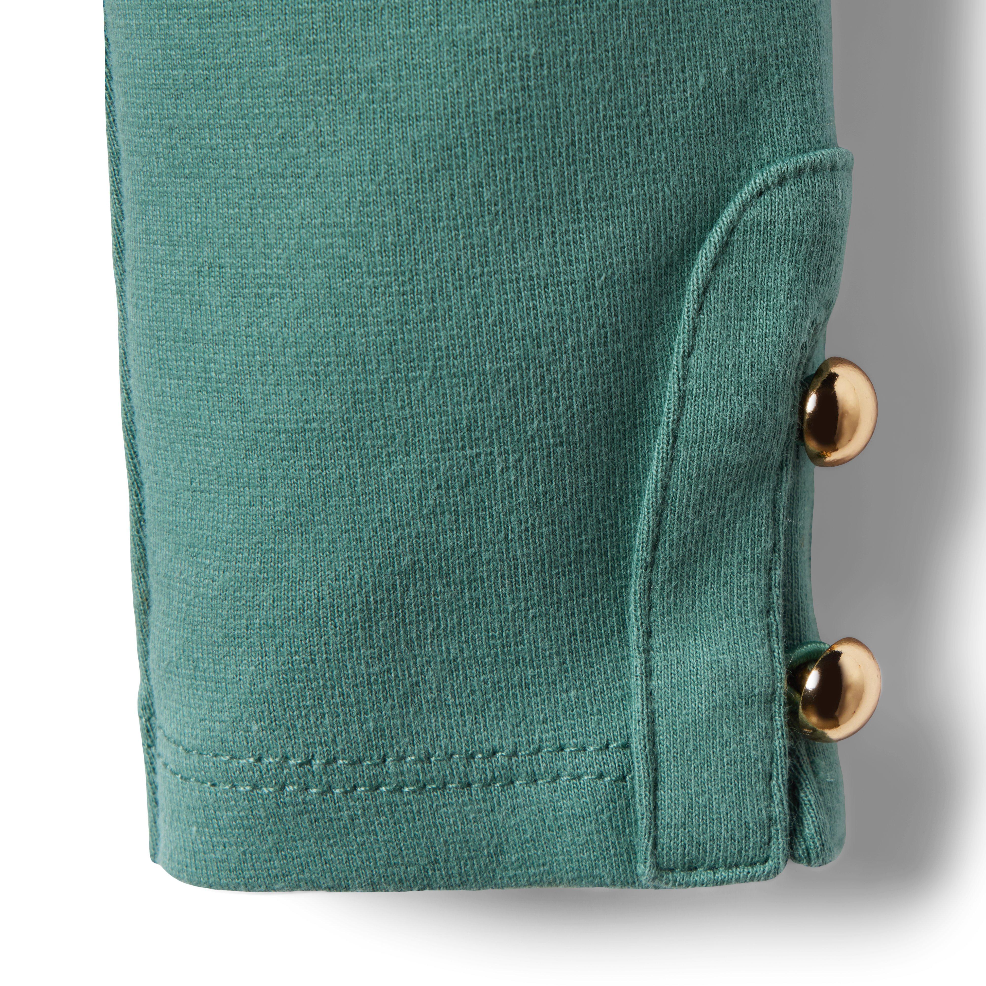 Button Cuff Ponte Pant image number 1