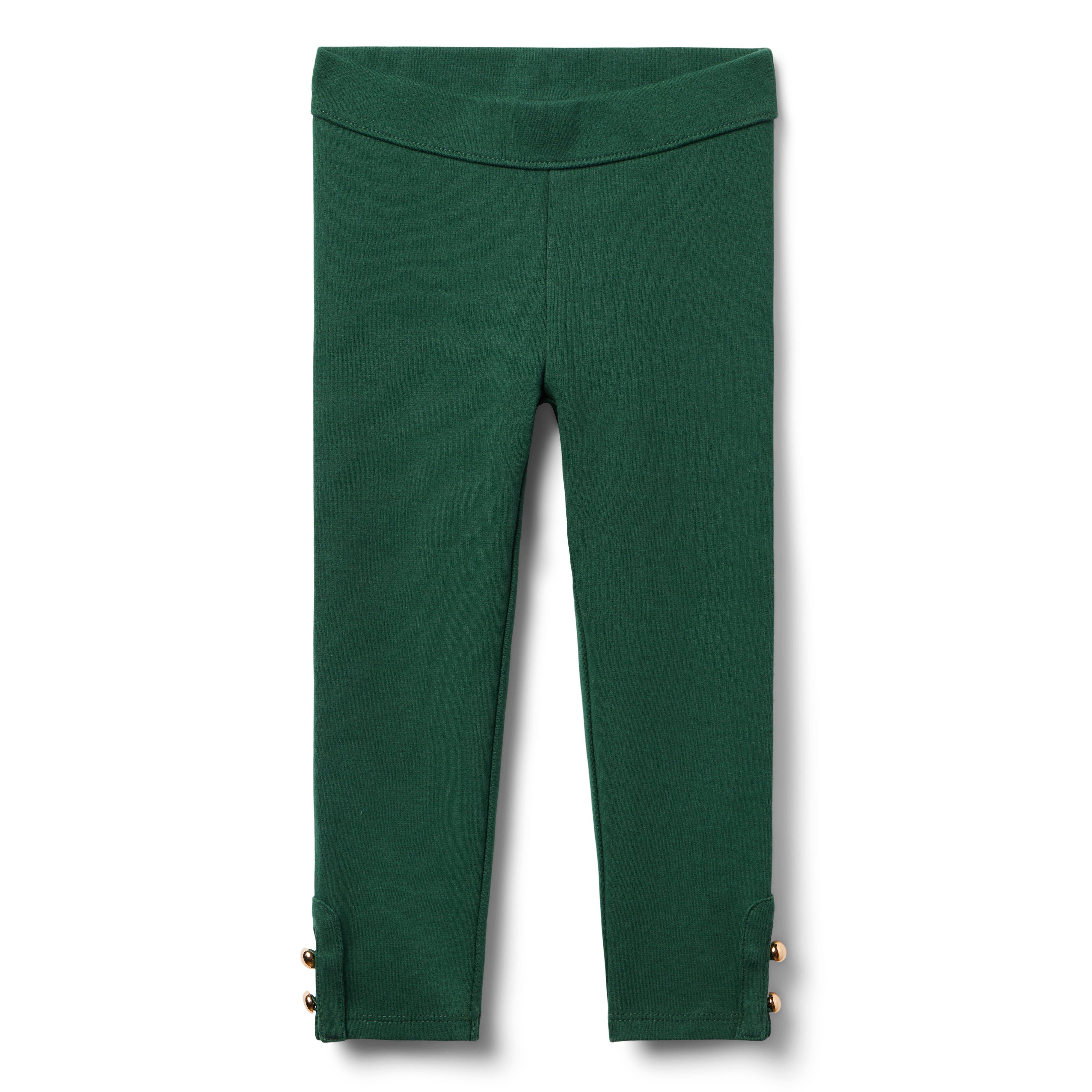 Button Cuff Ponte Pant