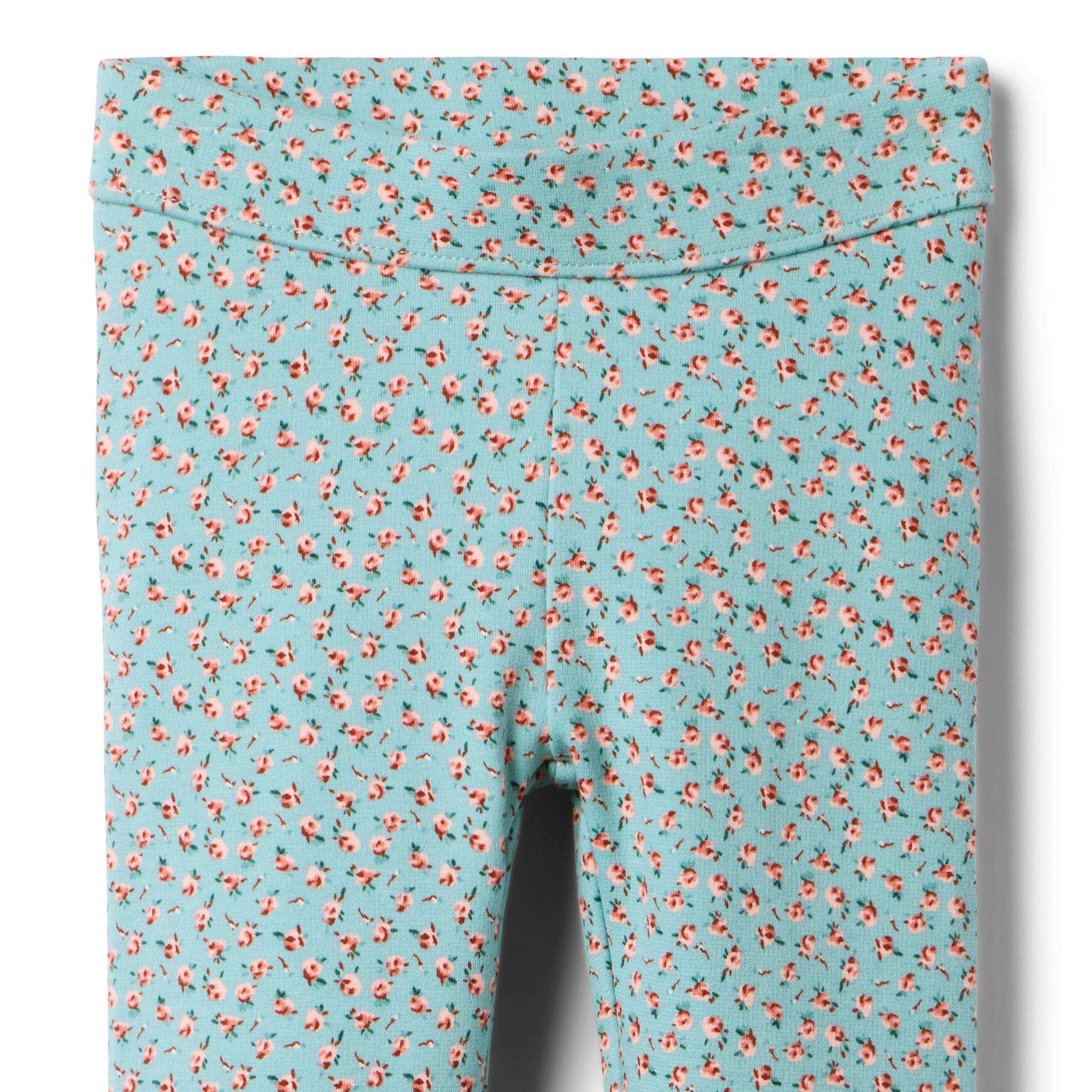 Ditsy Floral Button Cuff Ponte Pant image number 2