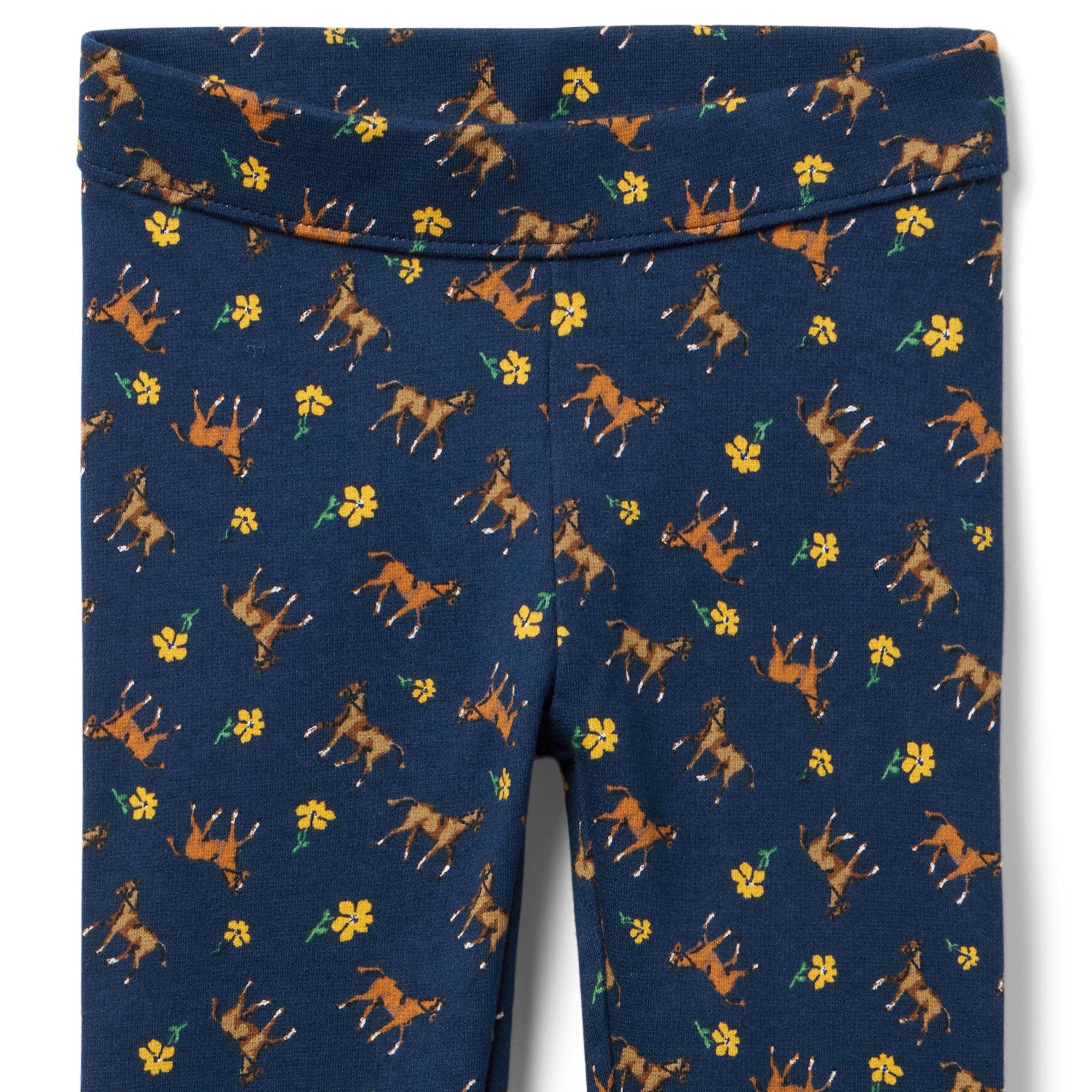 Horse Button Cuff Ponte Pant image number 2