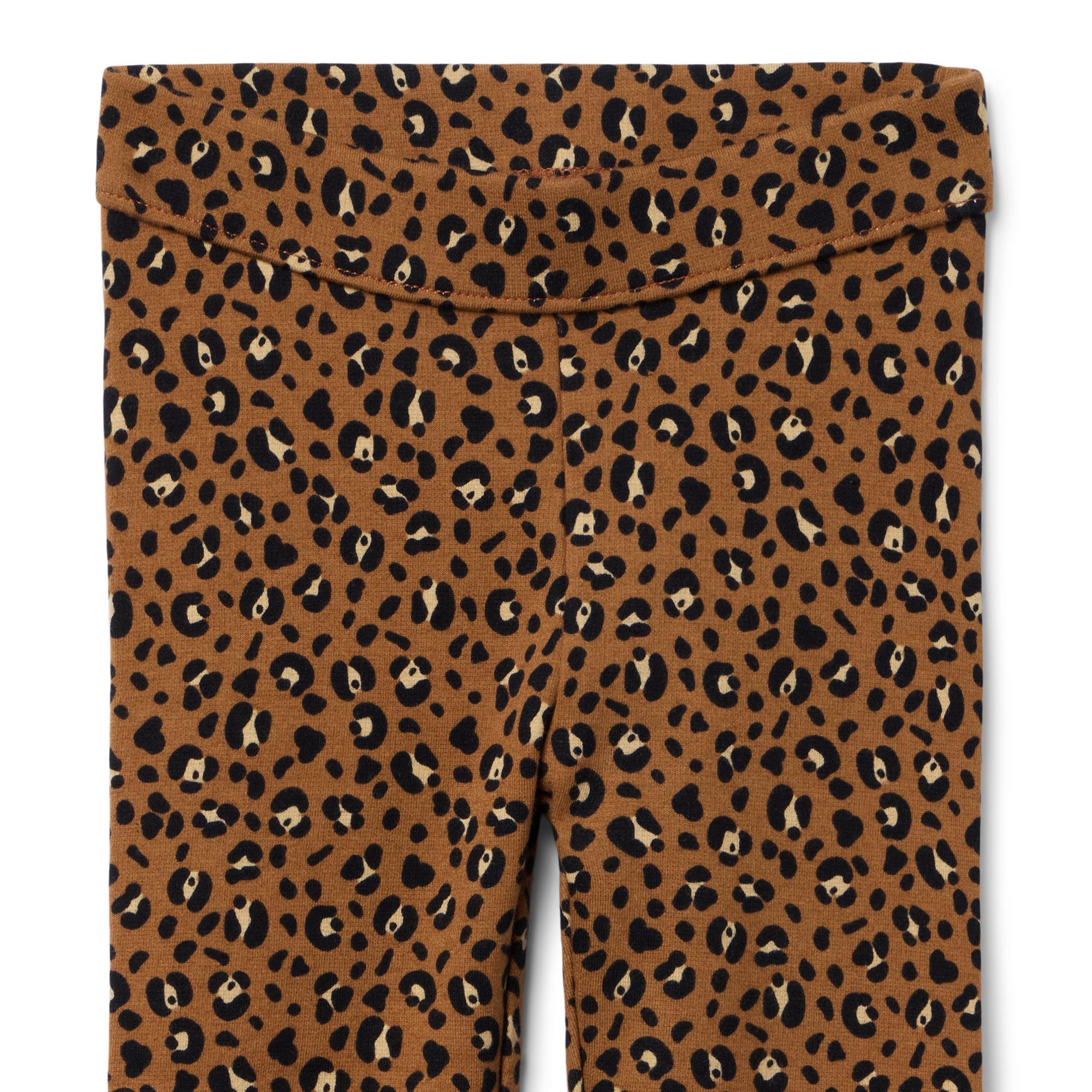 Leopard Button Cuff Ponte Pant image number 2