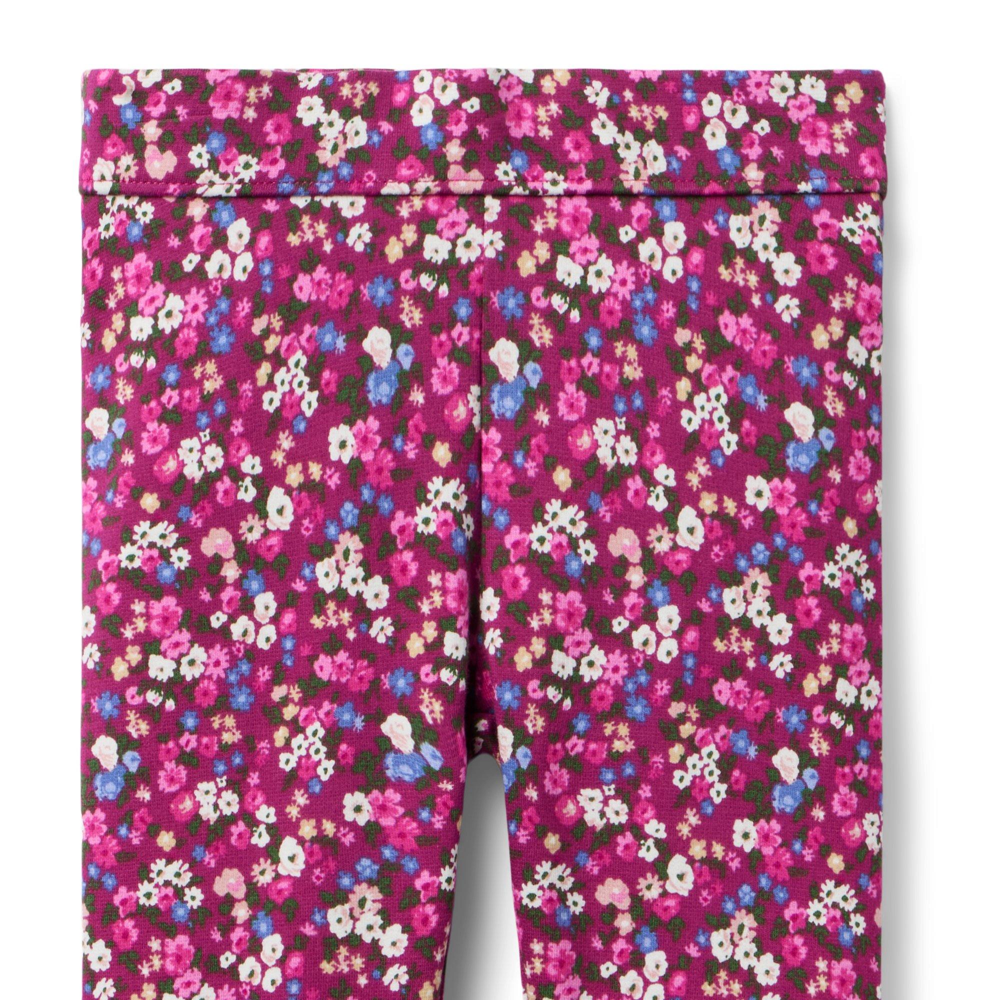 Ditsy Floral Button Cuff Ponte Pant image number 2
