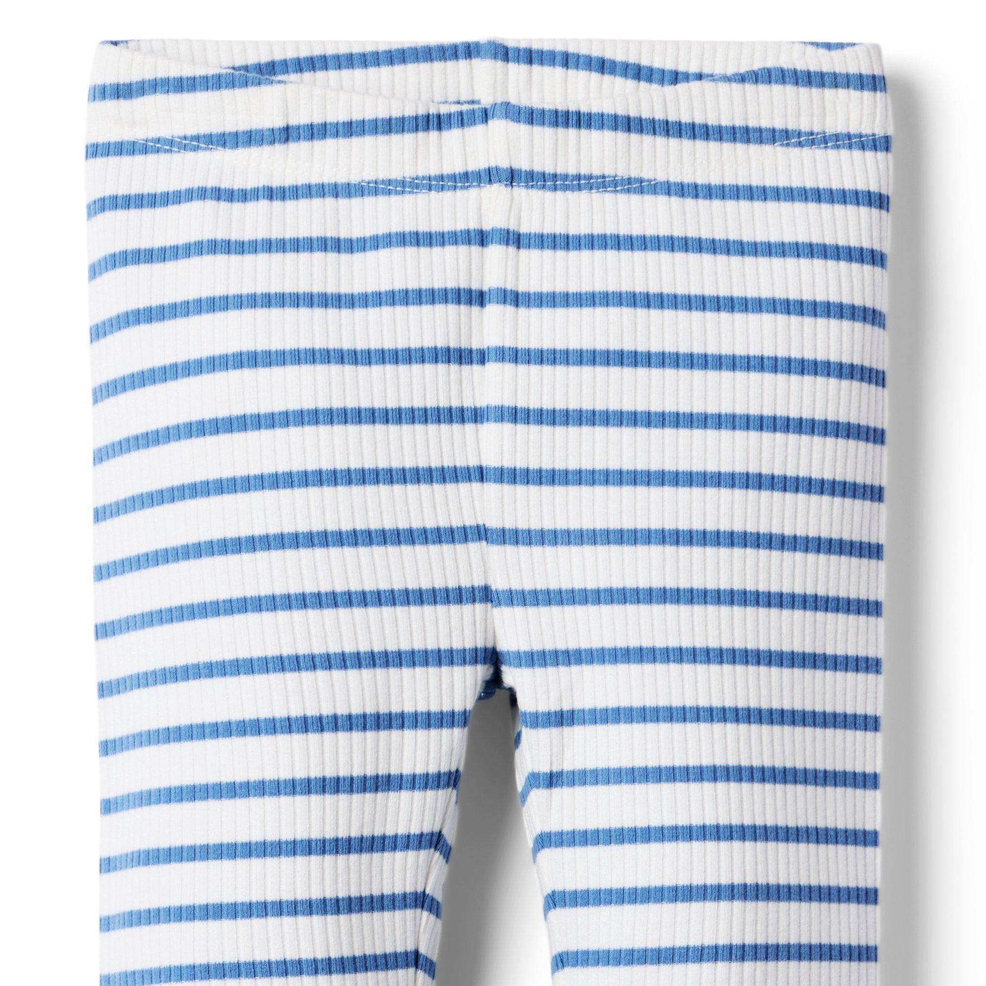 Striped Ribbed Legging image number 1