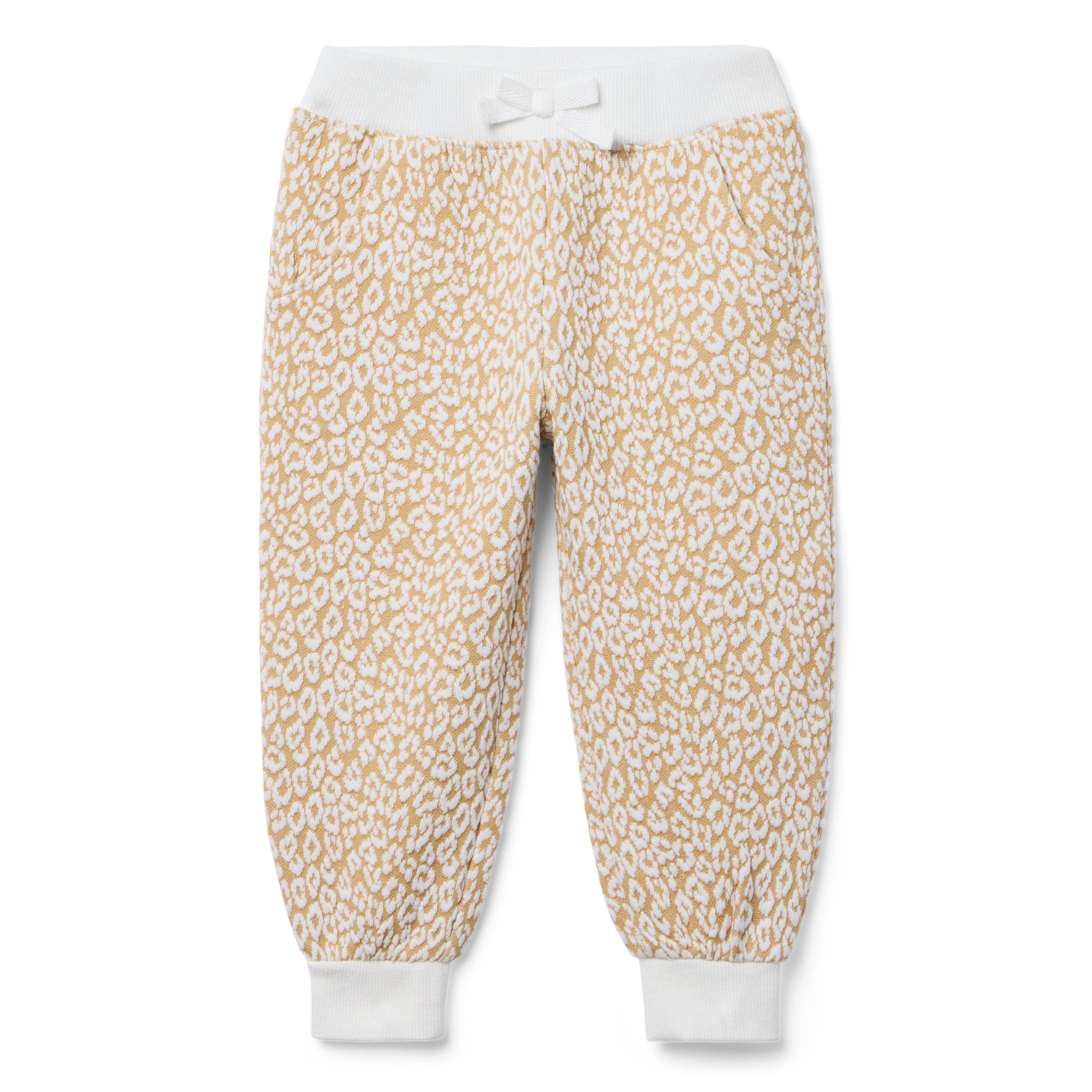 Leopard Jacquard Jogger