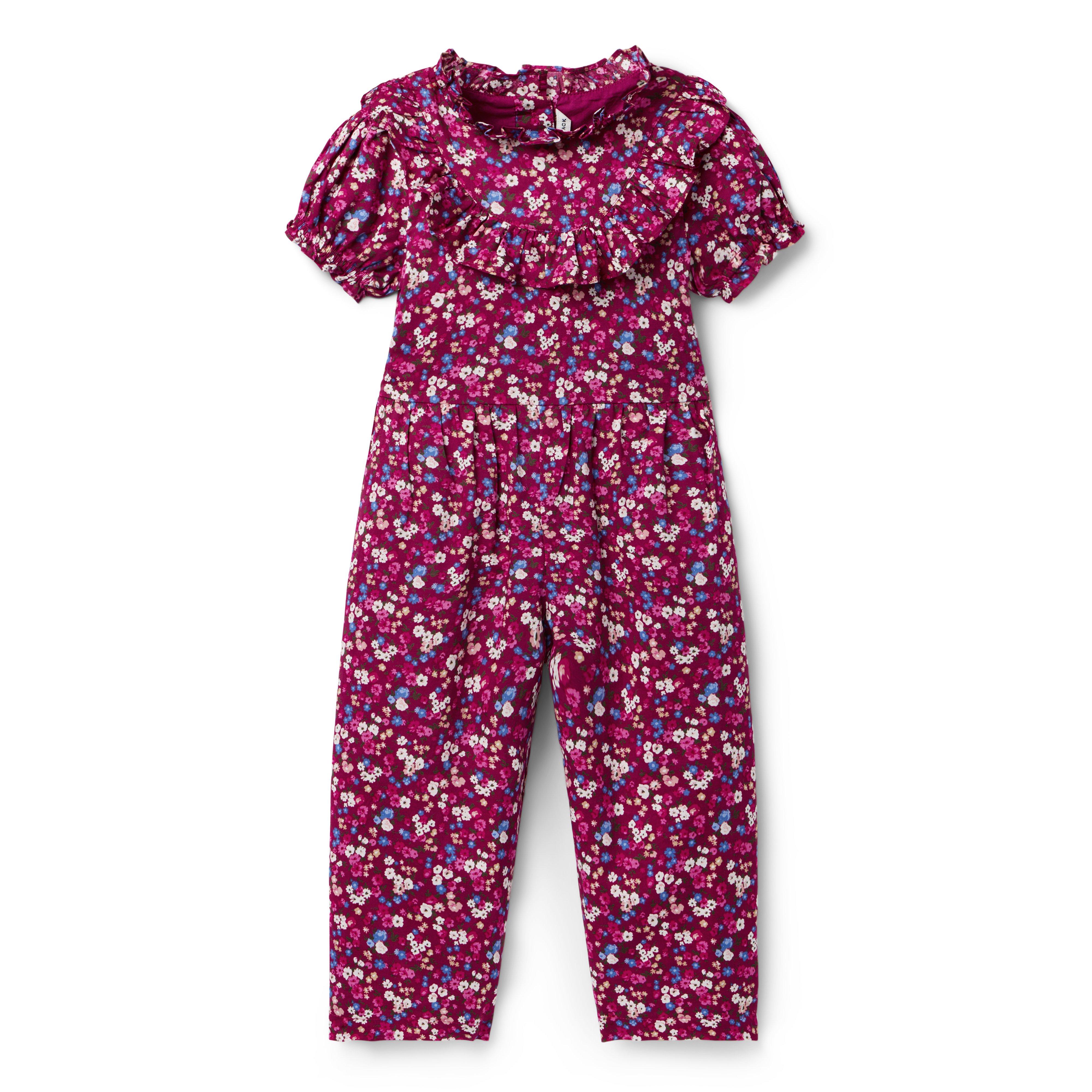 Ditsy Floral Ruffle Romper image number 0