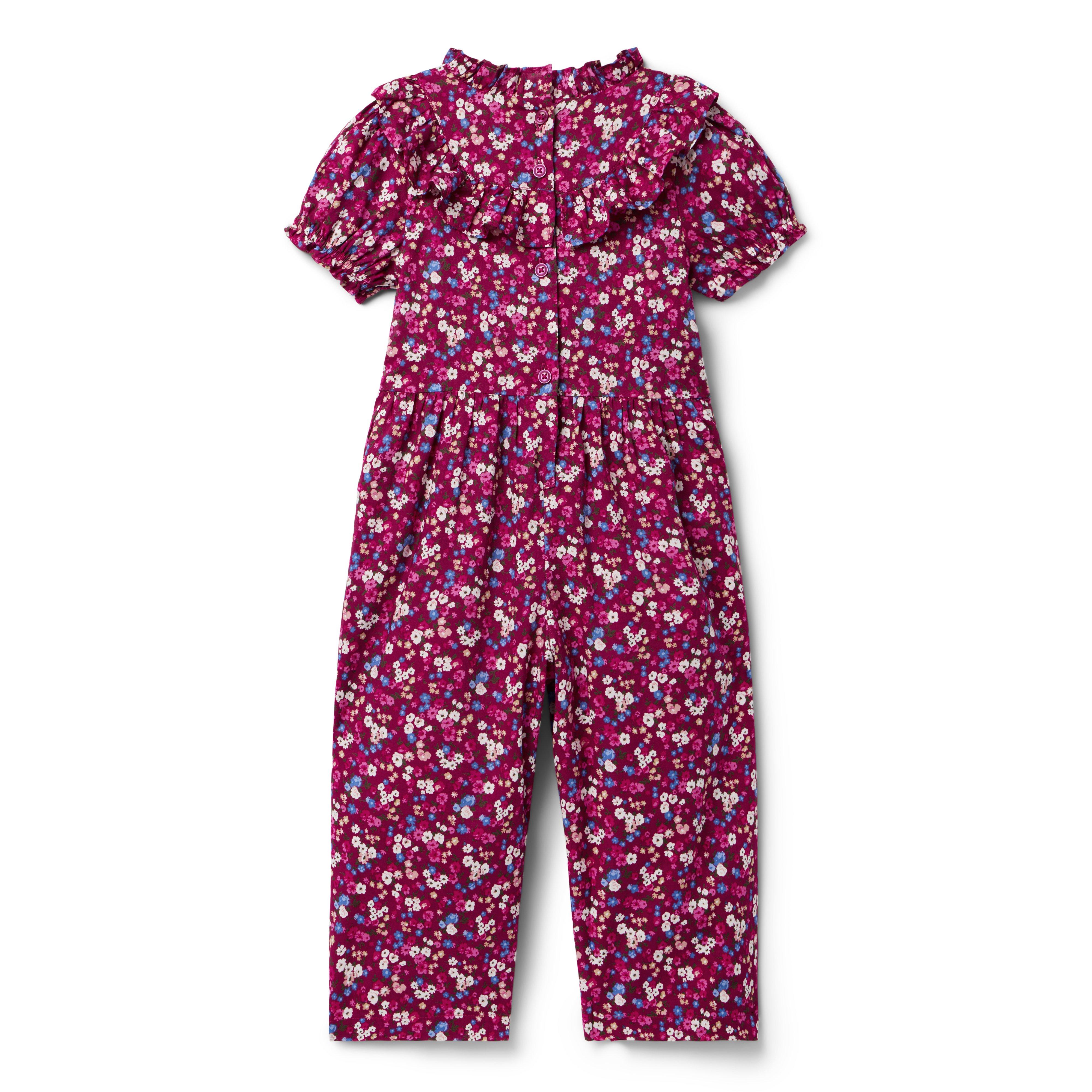 Ditsy Floral Ruffle Romper image number 1