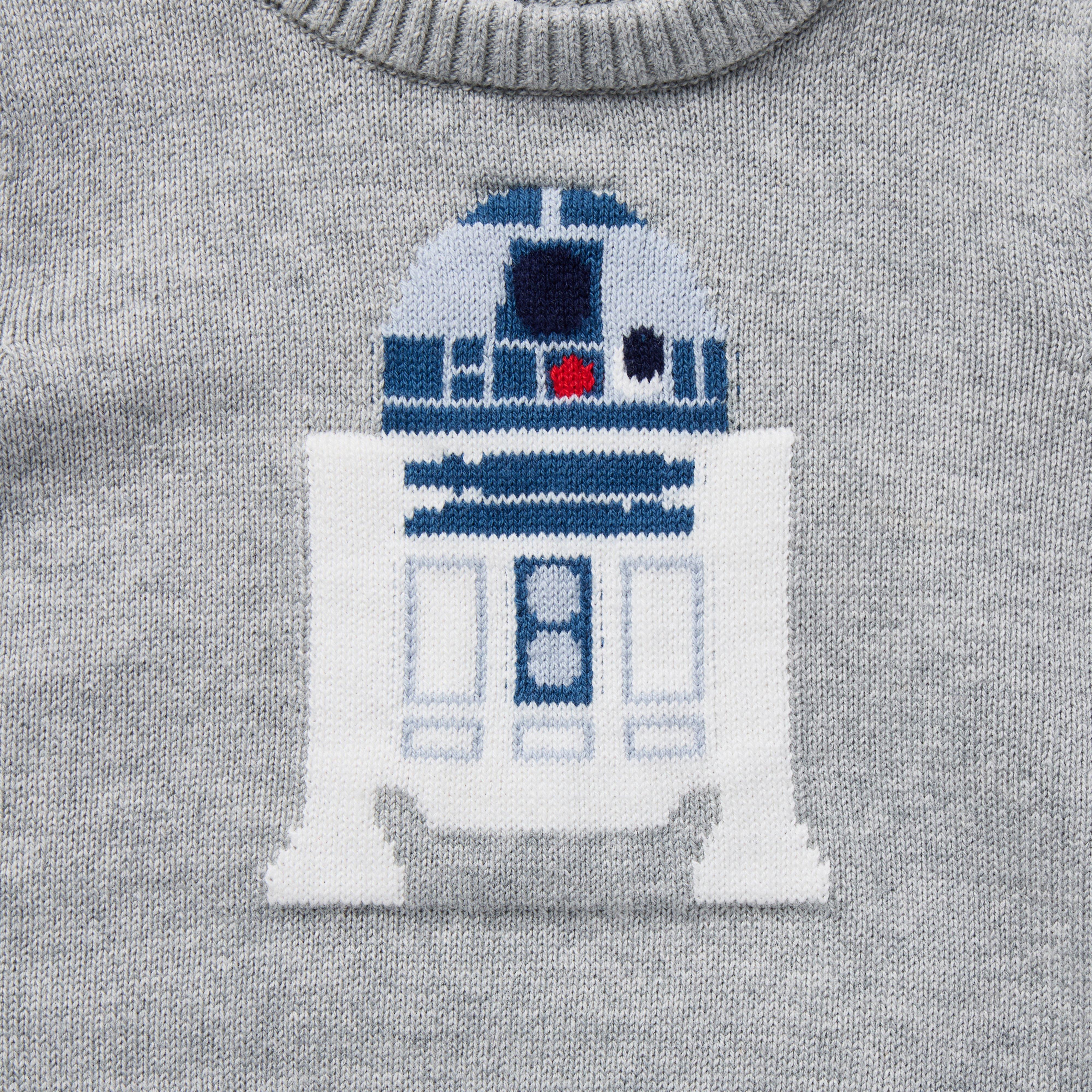 Baby Classic Grey Heather STAR WARS Baby R2-D2 Matching Set by Janie ...