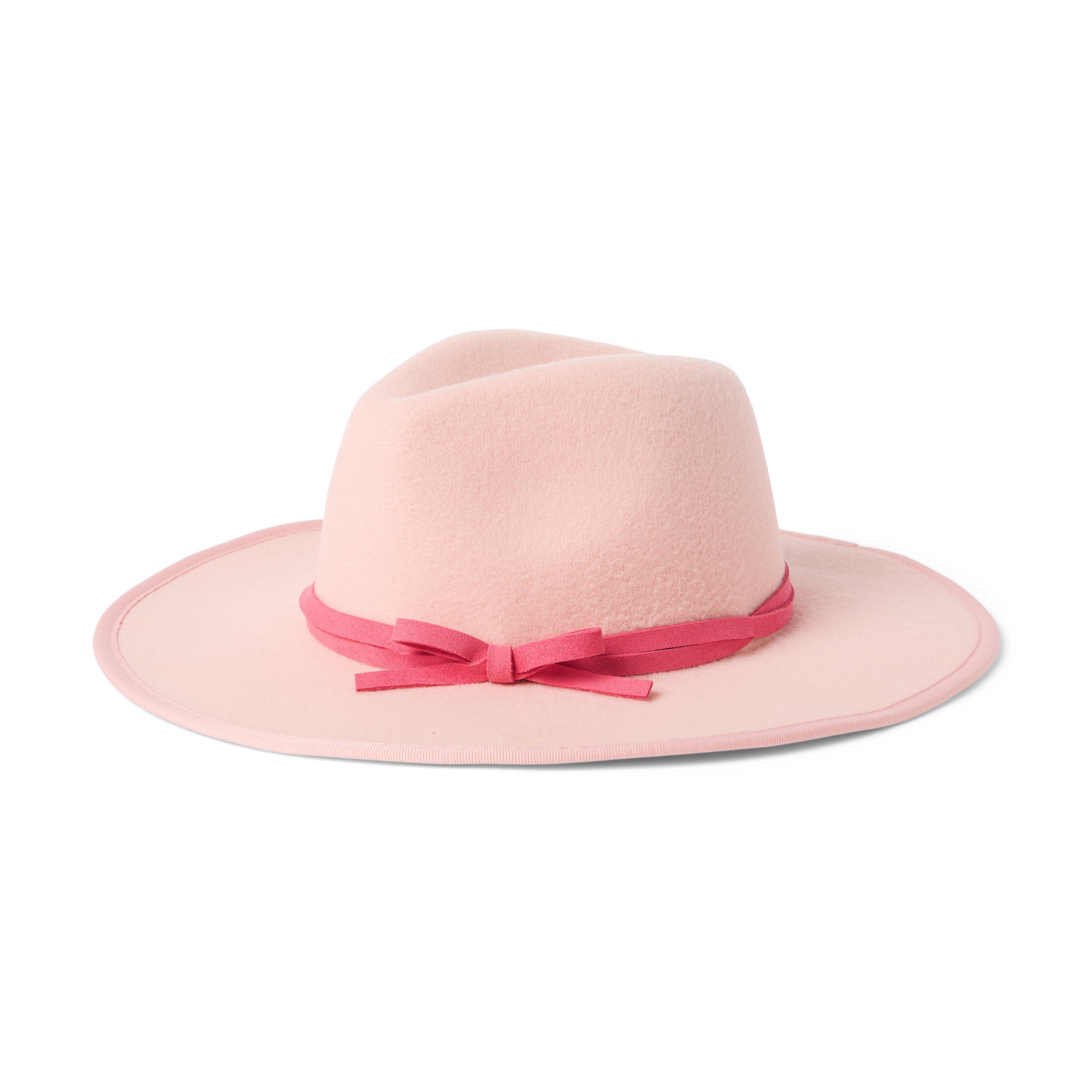 Wide-Brim Felt Hat