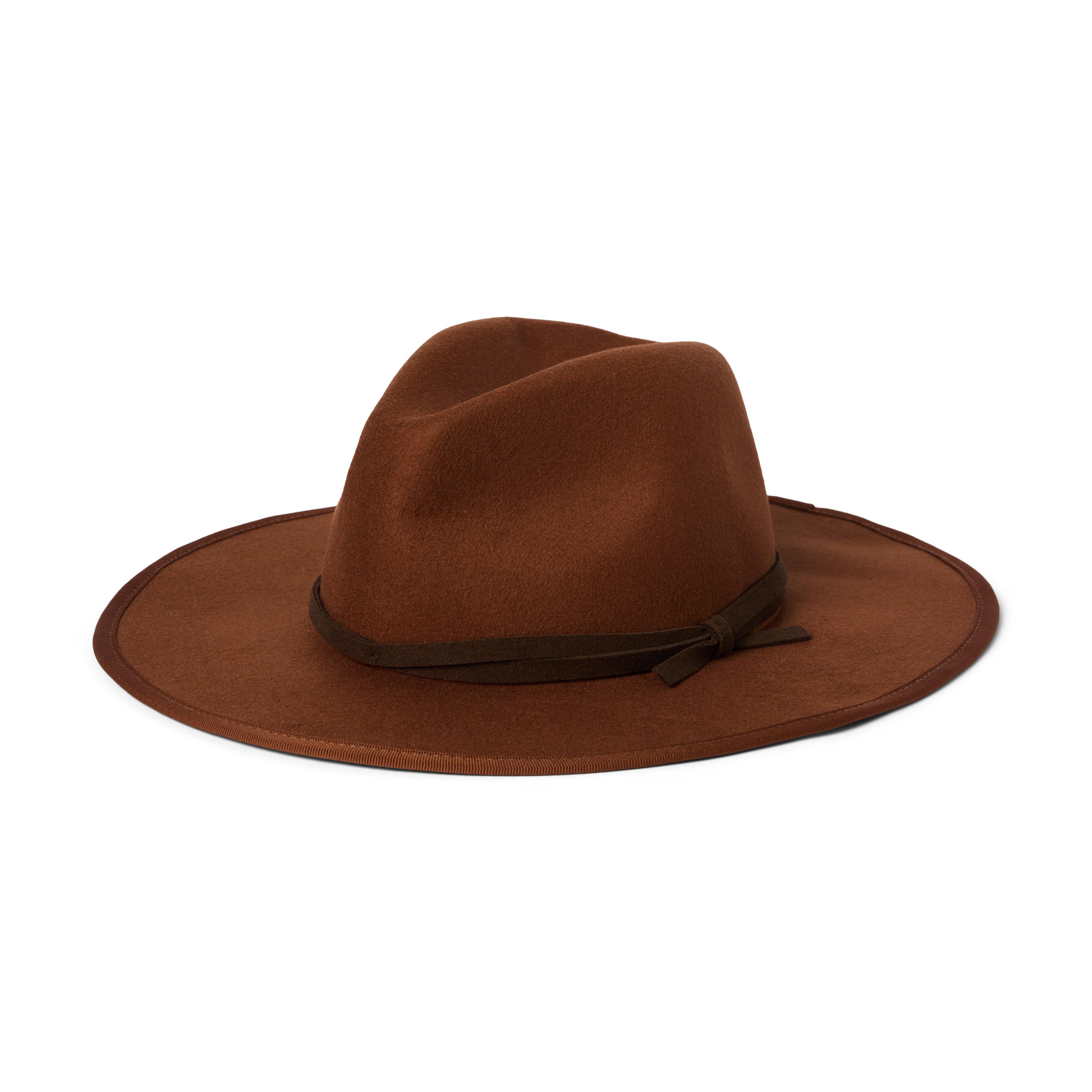 Wide-Brim Felt Hat