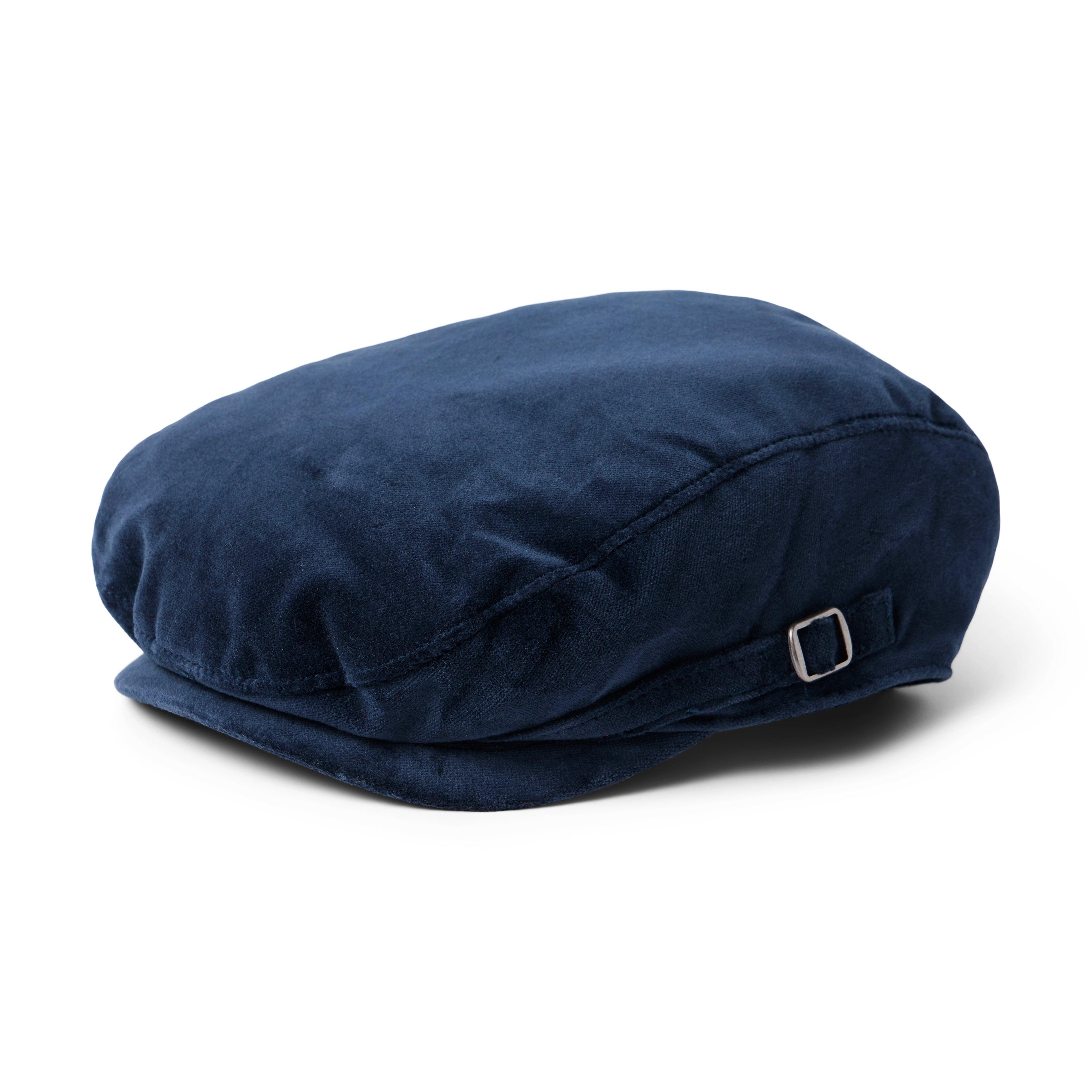 Velvet Newsboy Cap