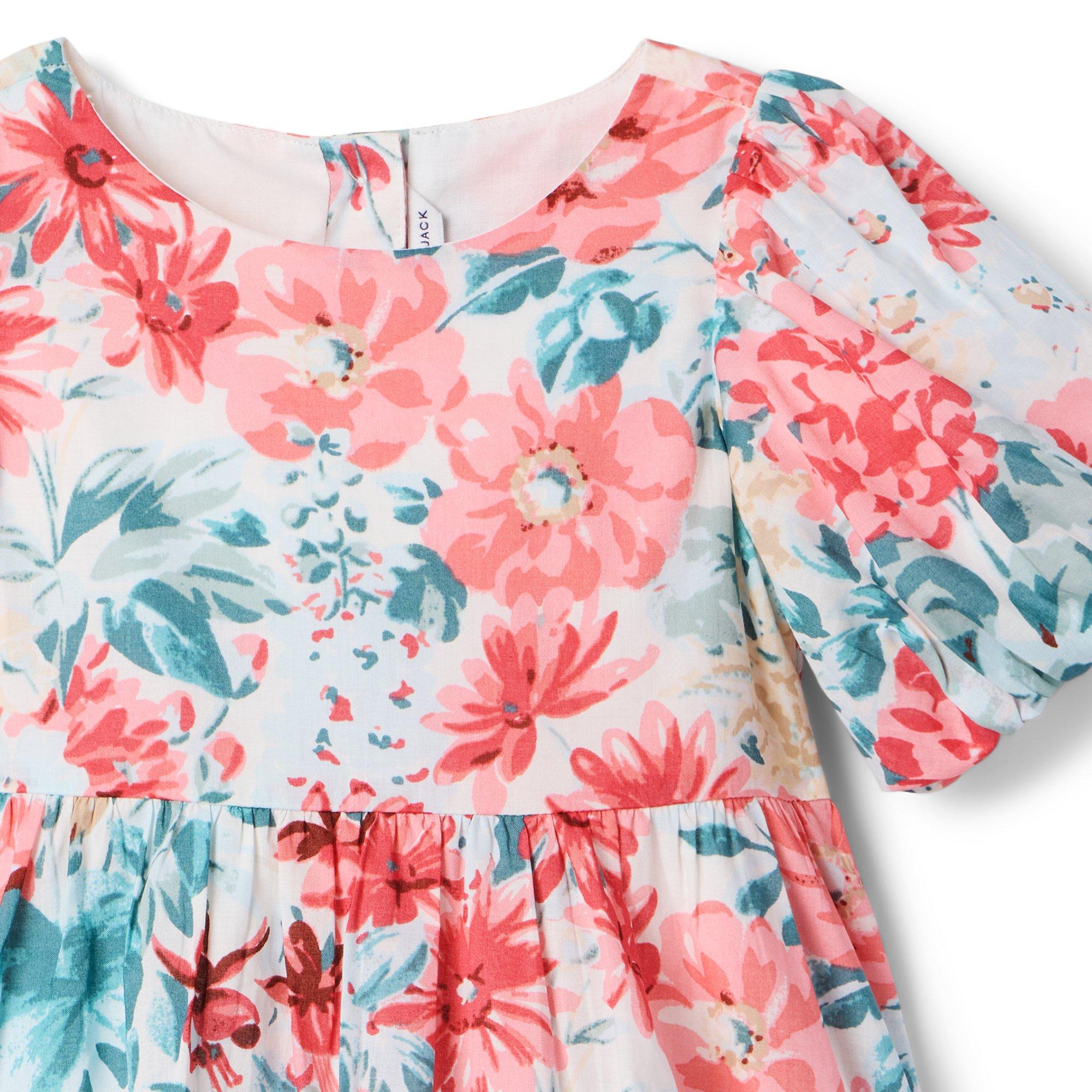 Floral Puff Sleeve Dress image number 3