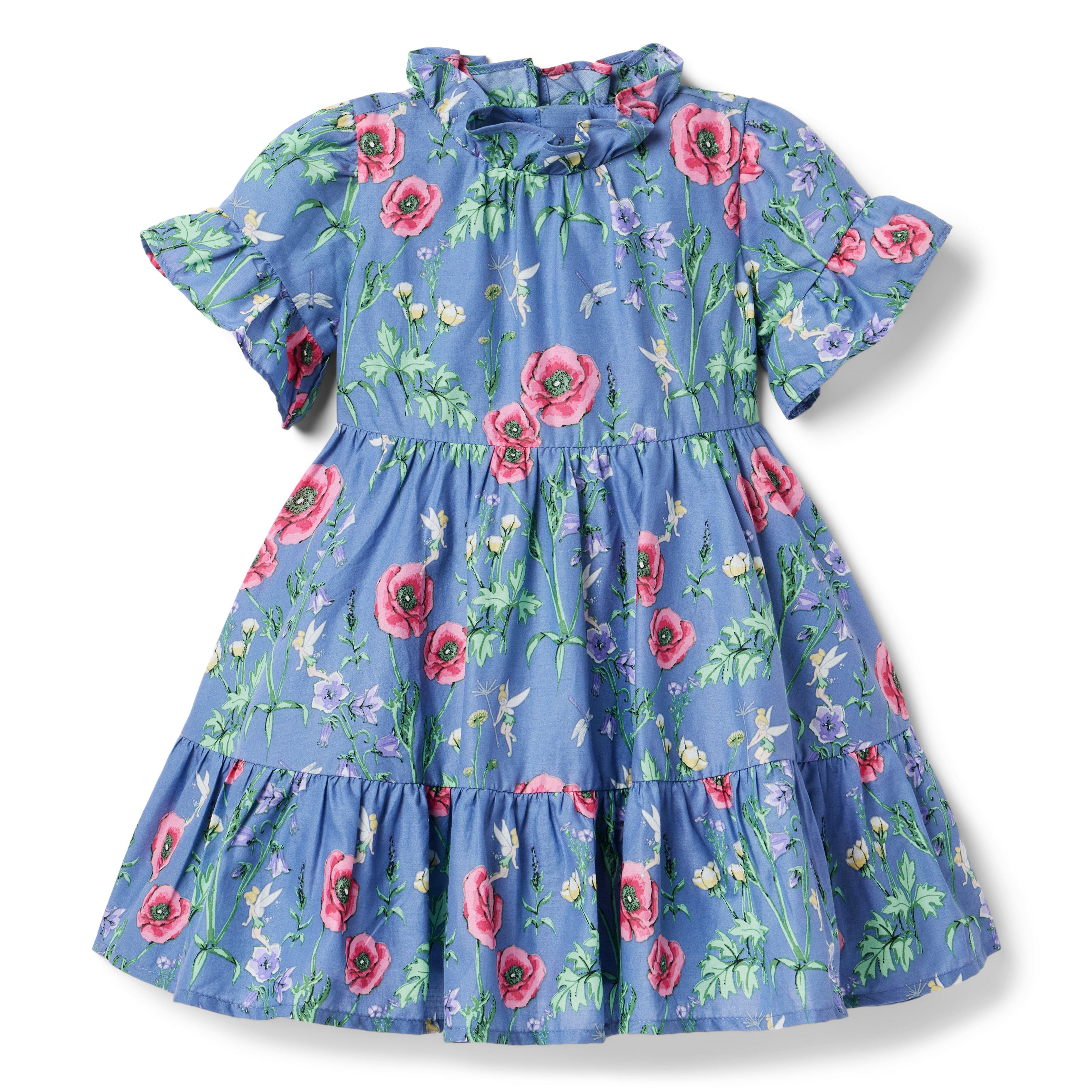 Disney Tinker Bell Floral Dress image number 0
