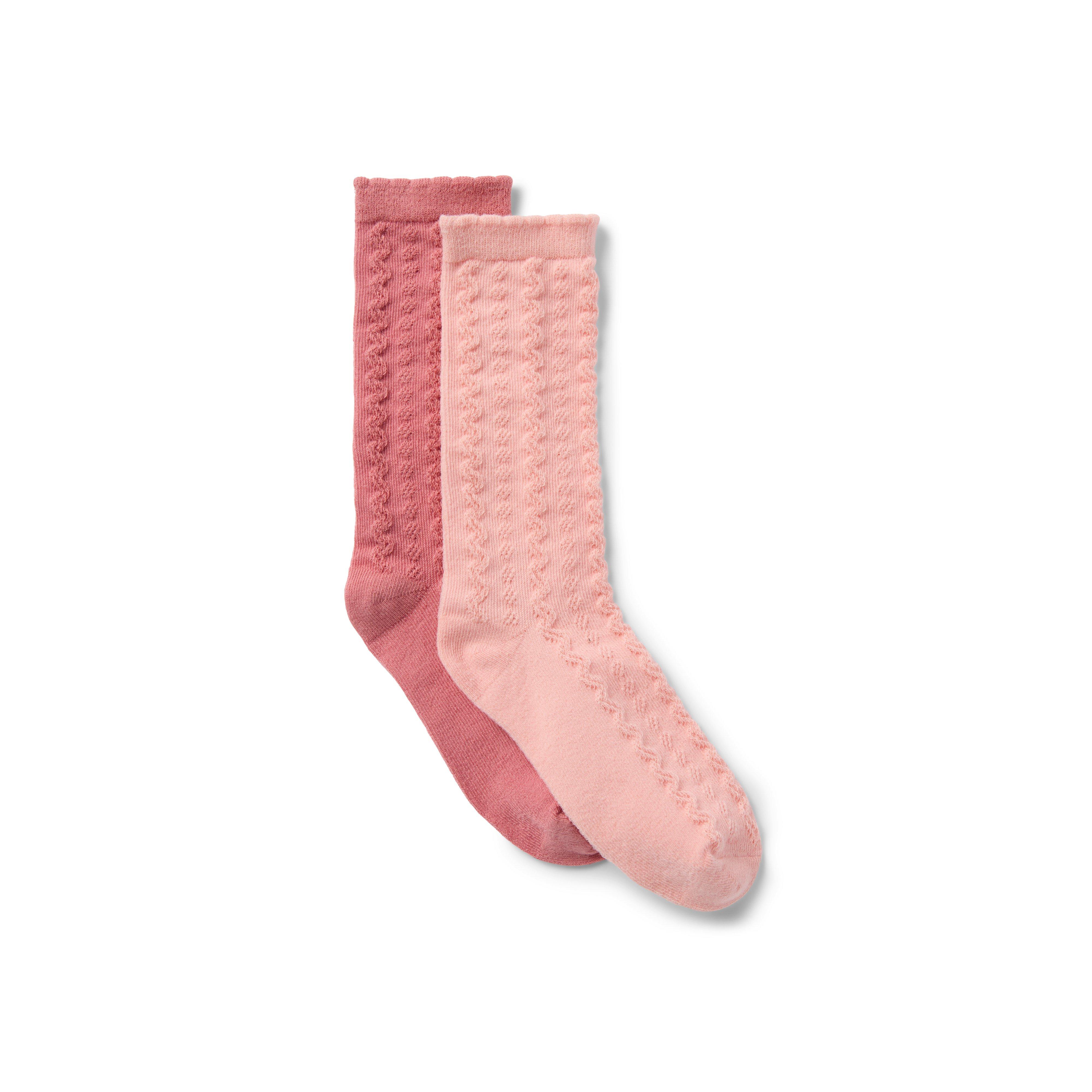 Pointelle Sock 2-Pack