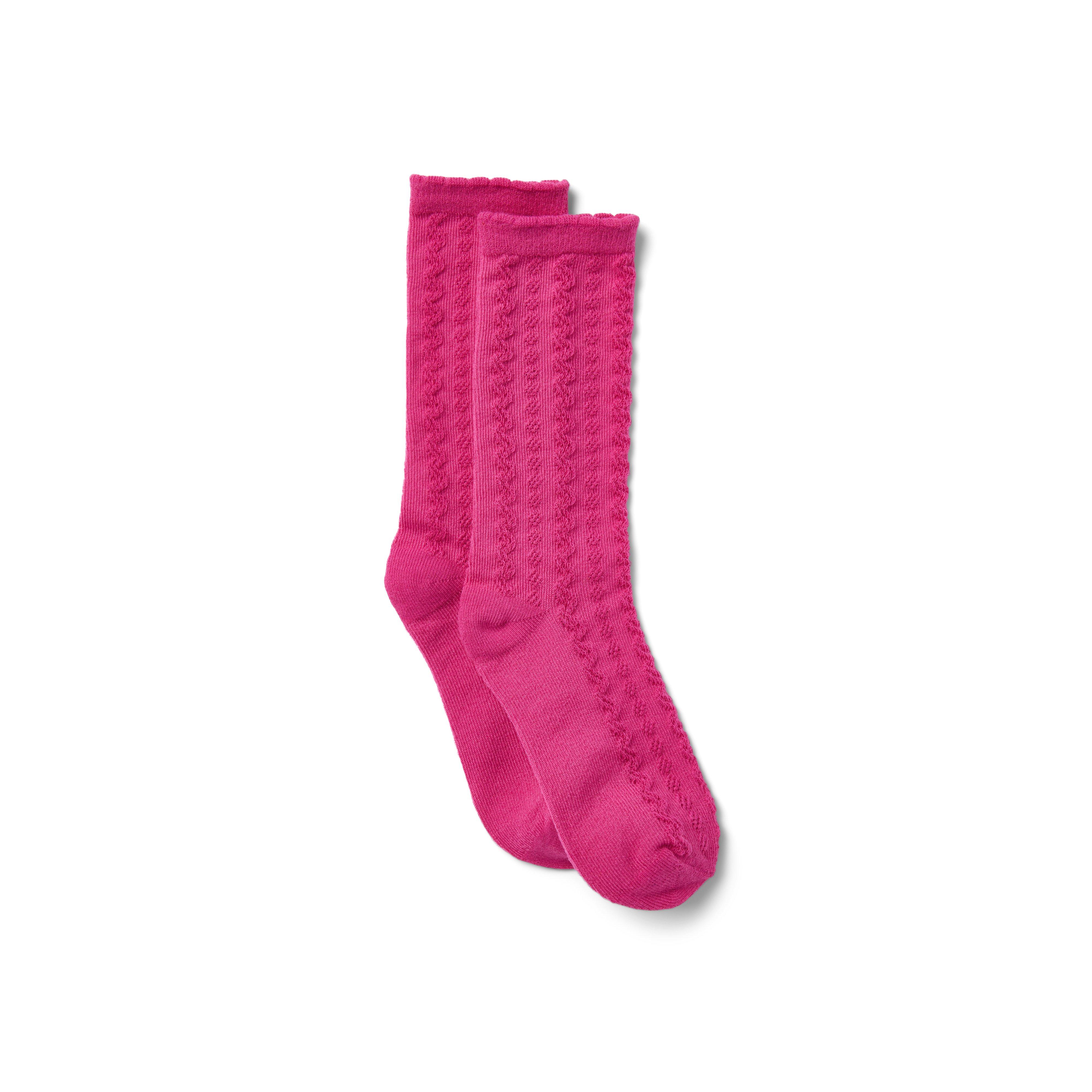 Pointelle Sock