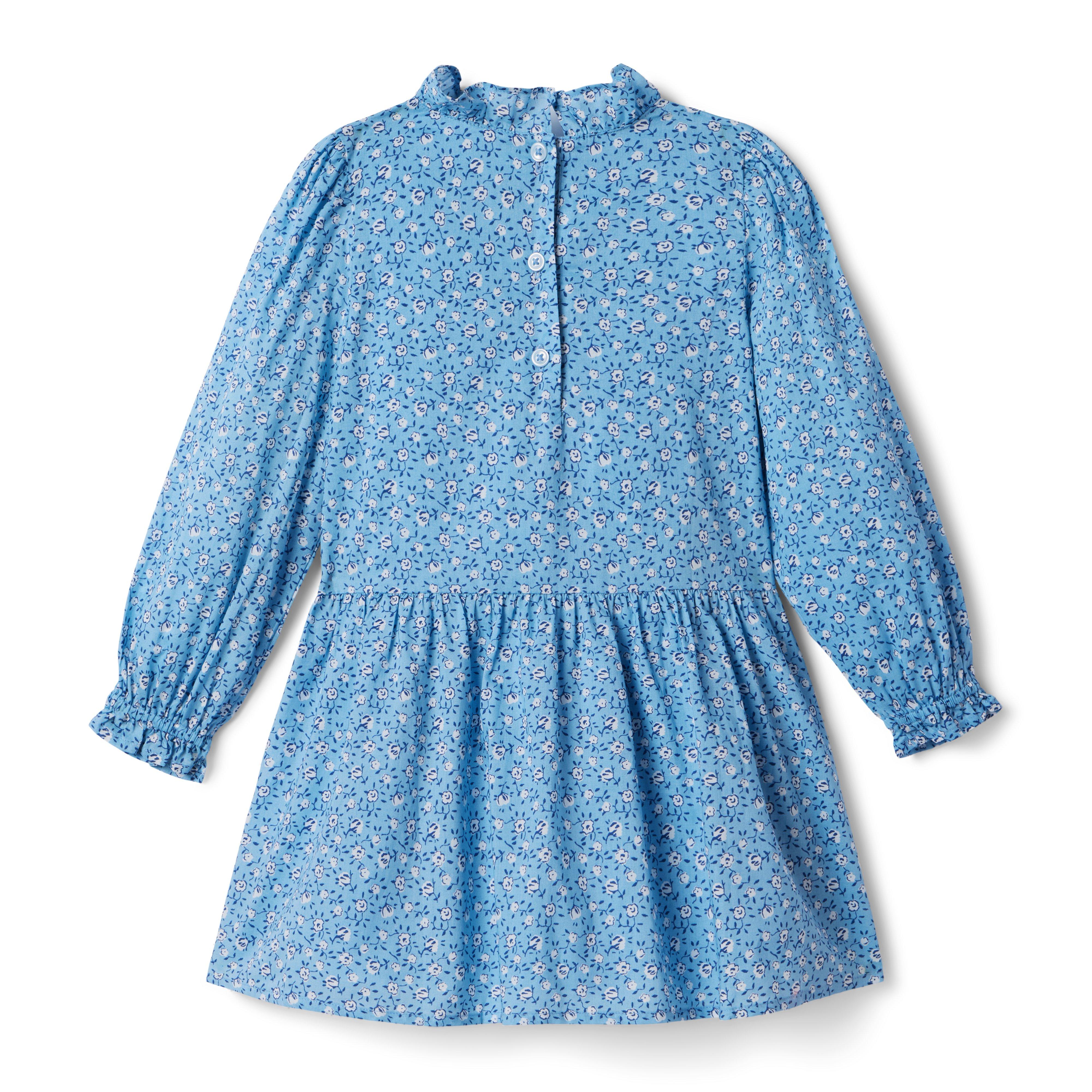 Ditsy Floral Pintuck Dress image number 1