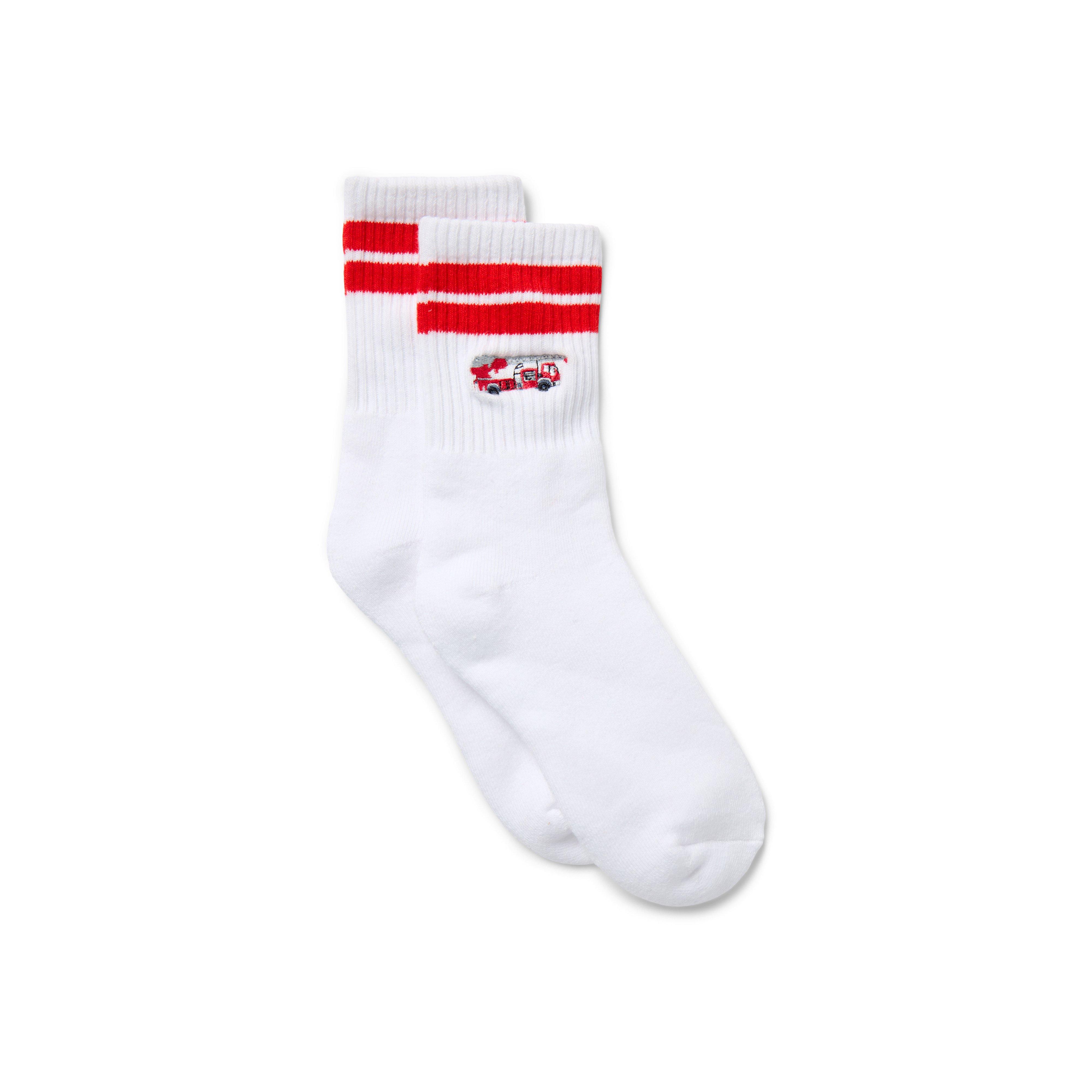 Firetruck Crew Sock