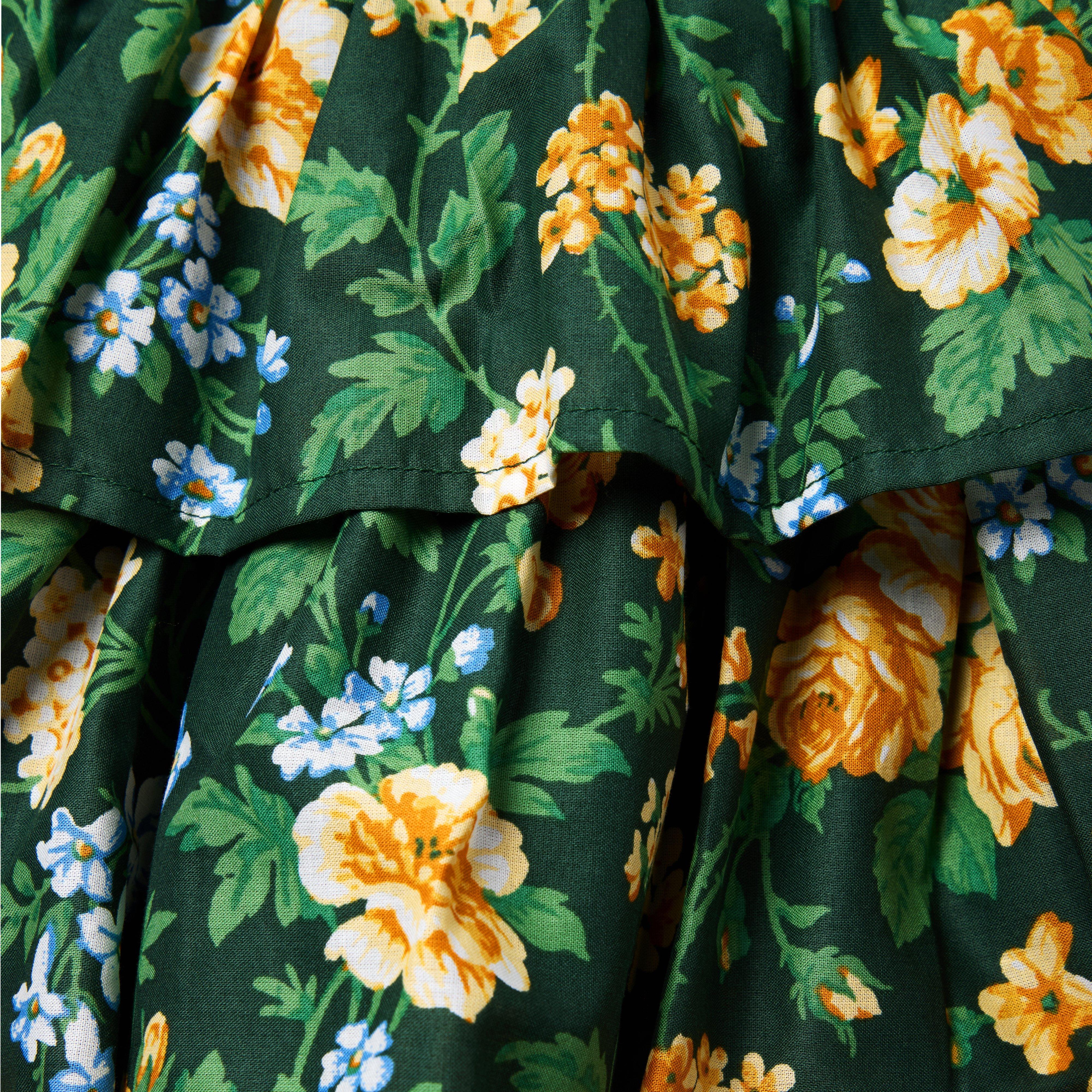 Floral Ruffle Tiered Dress image number 2