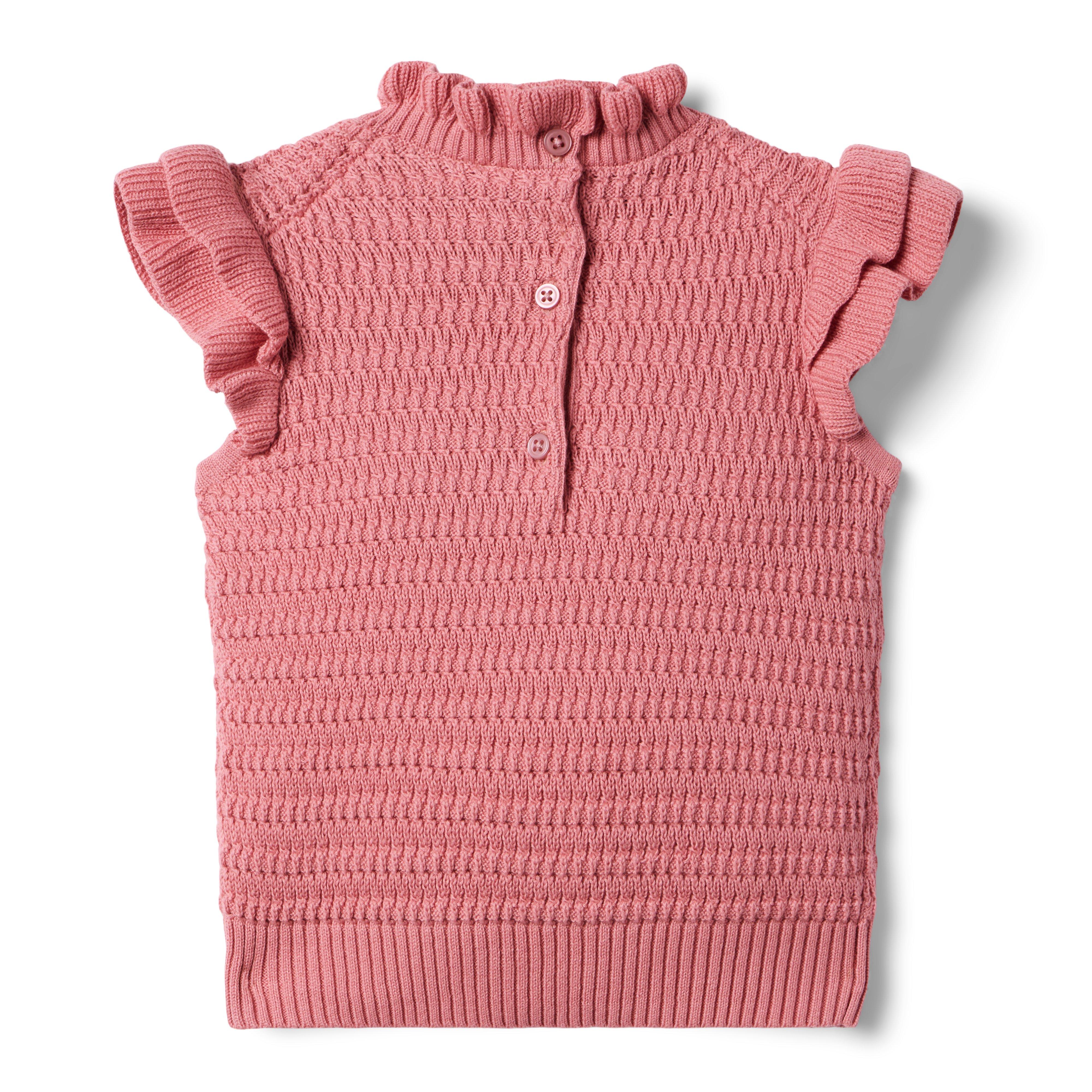Ruffle Sweater Top image number 1