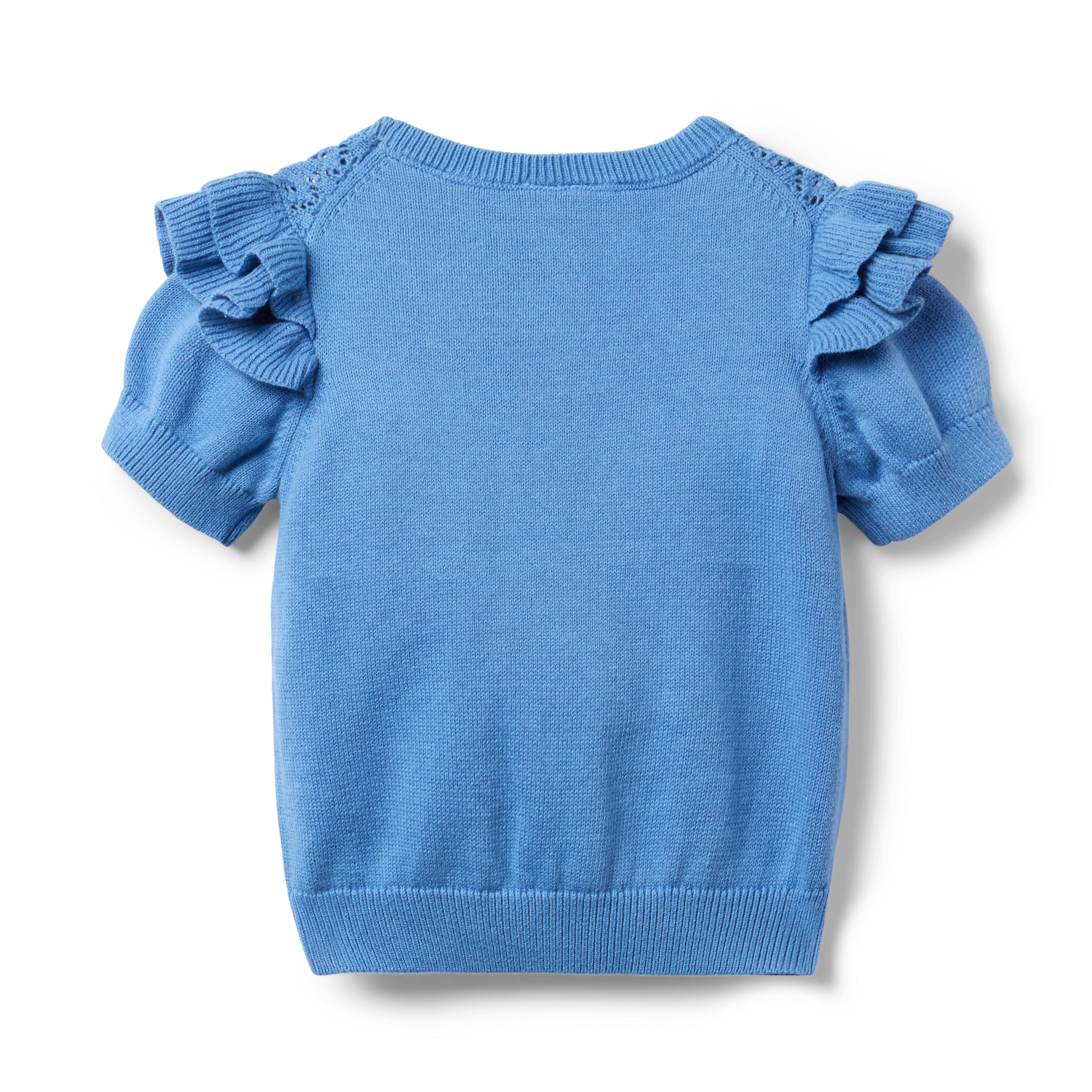 Ruffle Sweater Top image number 1