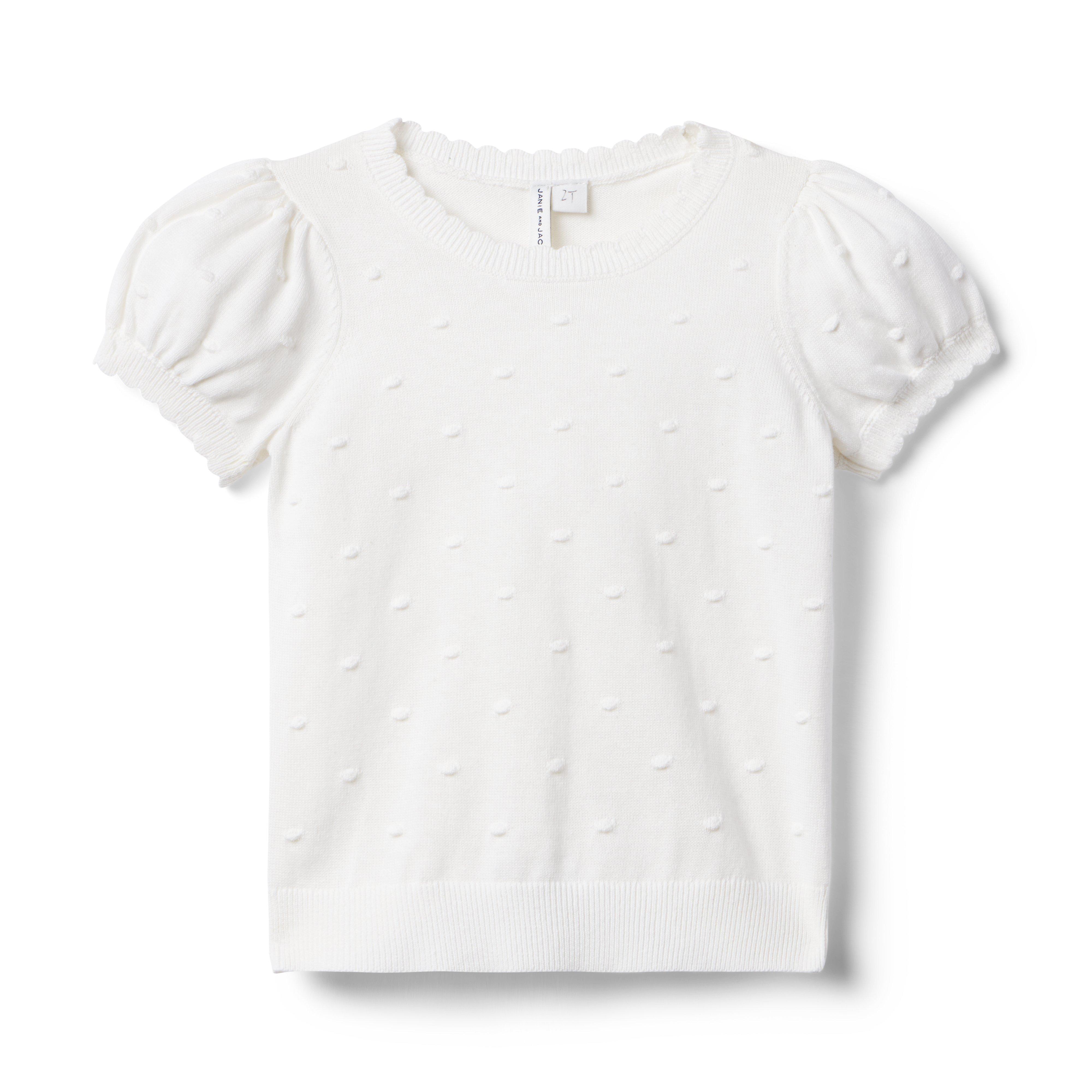 Textured Dot Sweater Top image number 0