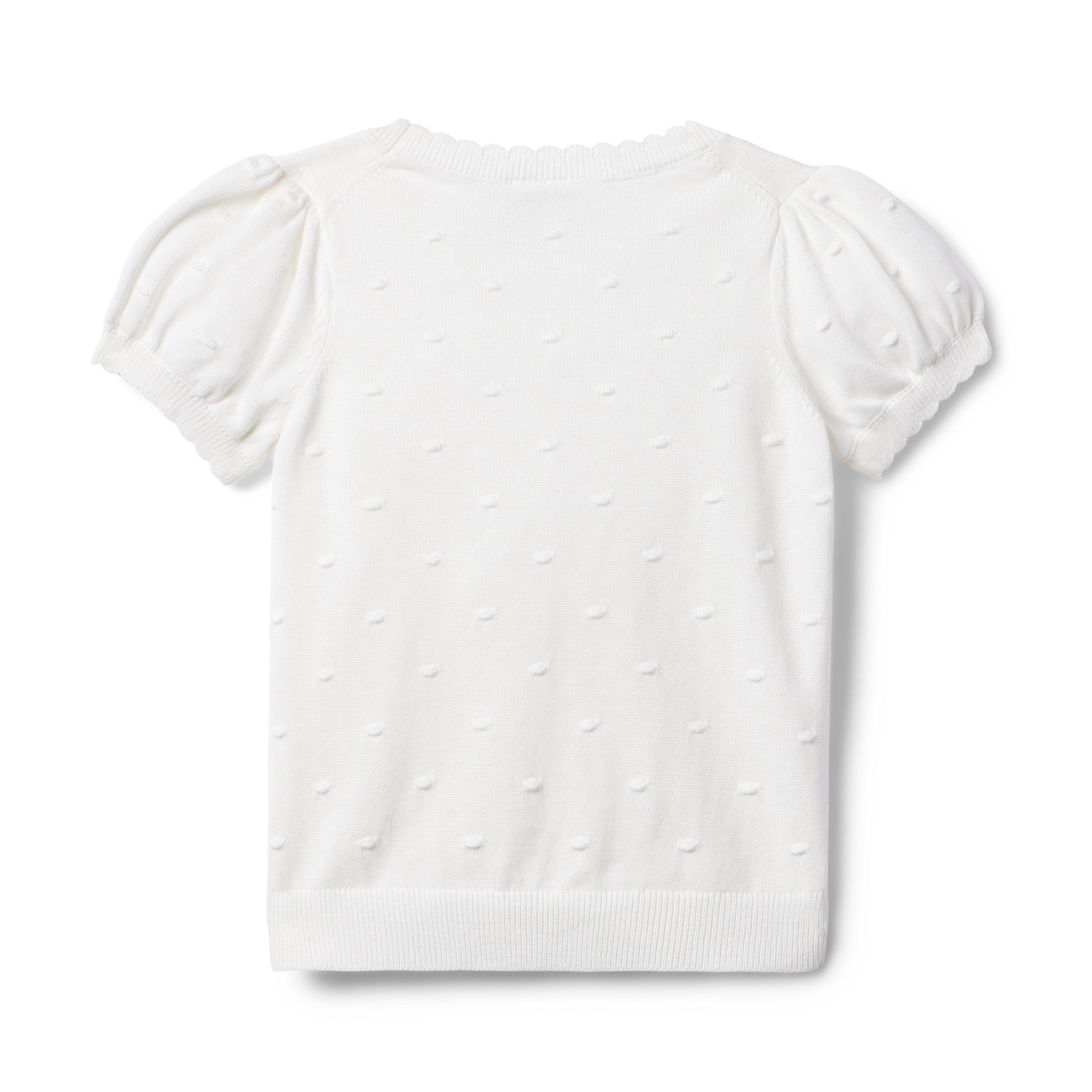 Textured Dot Sweater Top image number 1