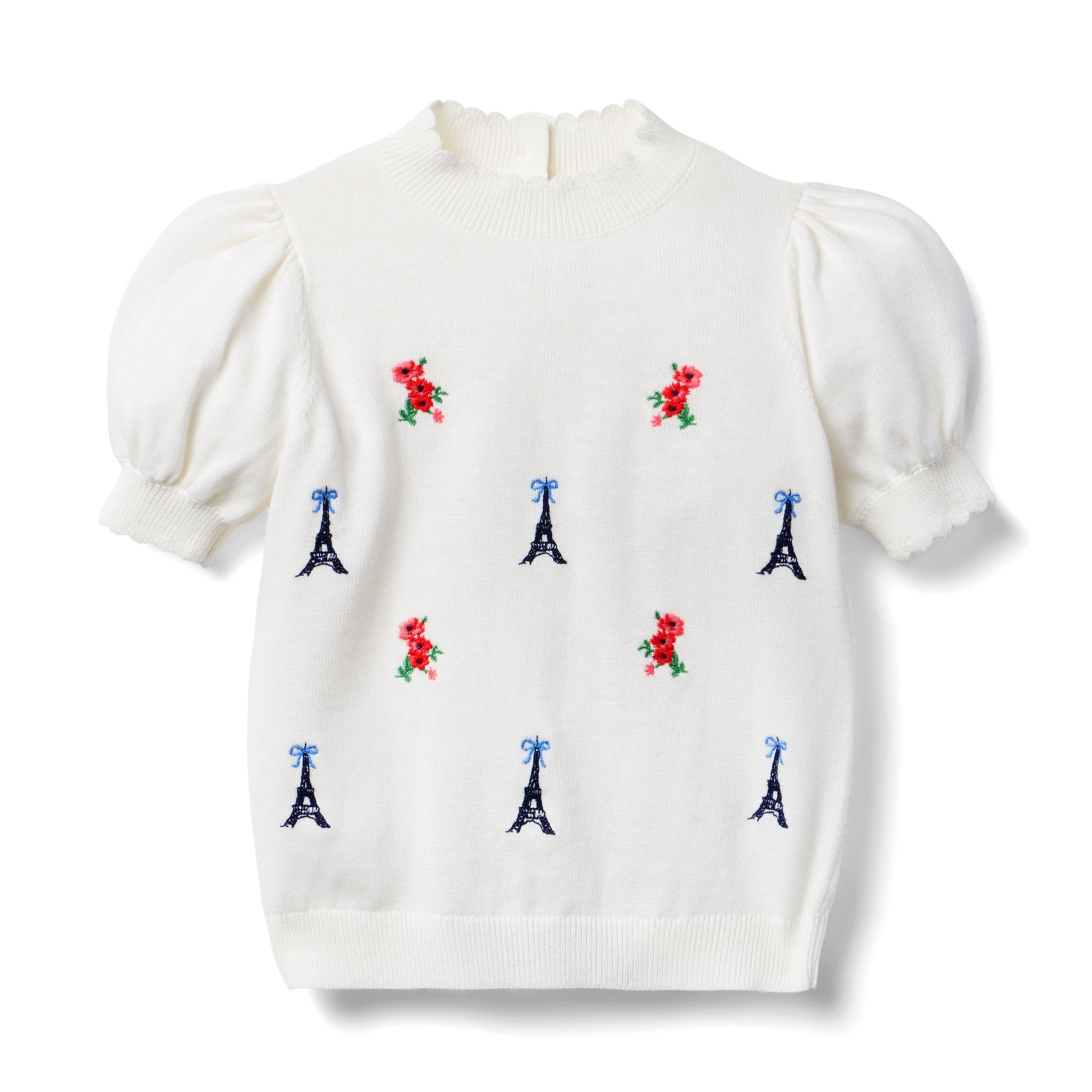 Eiffel Tower Sweater Top