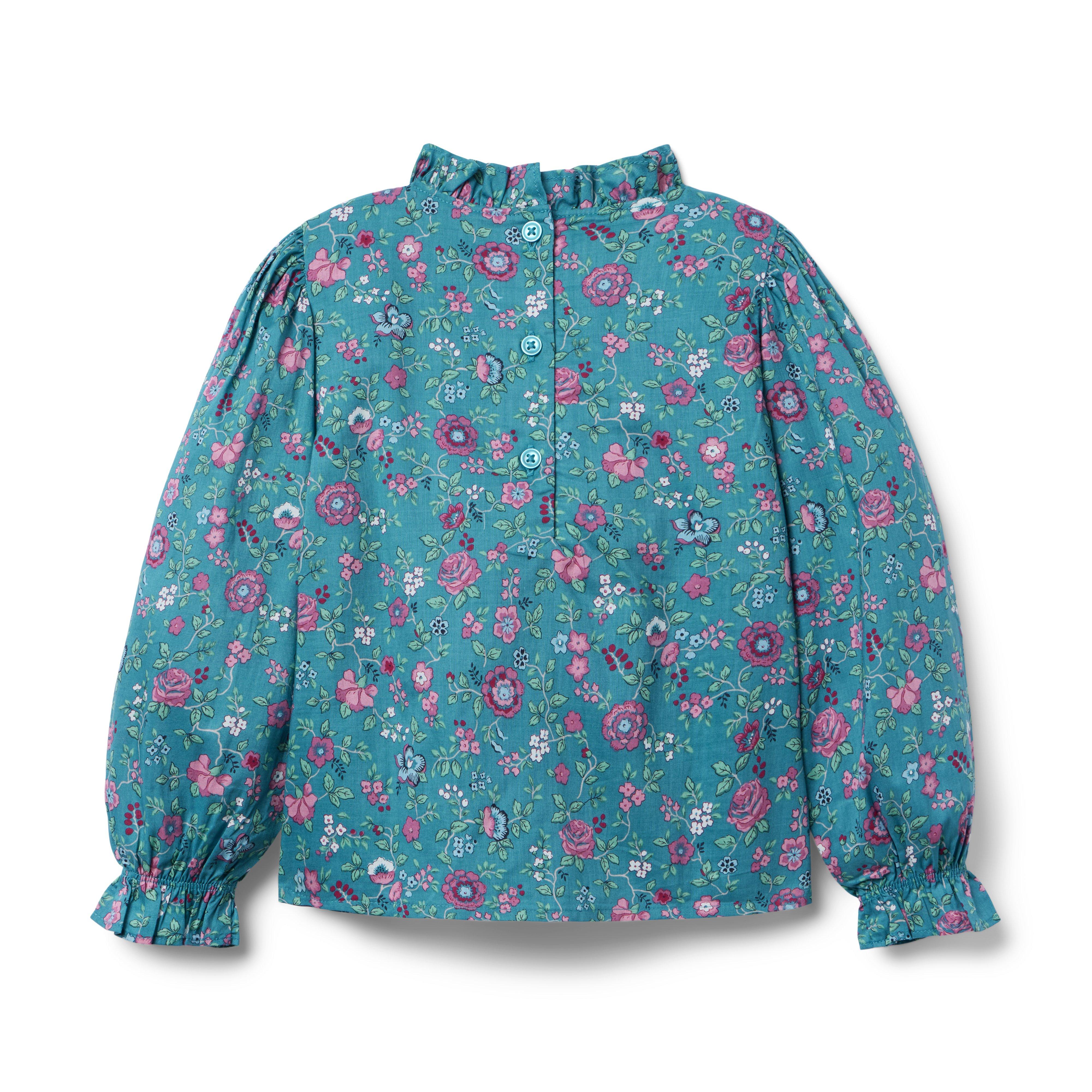 Ditsy Floral Ruffle Top image number 1