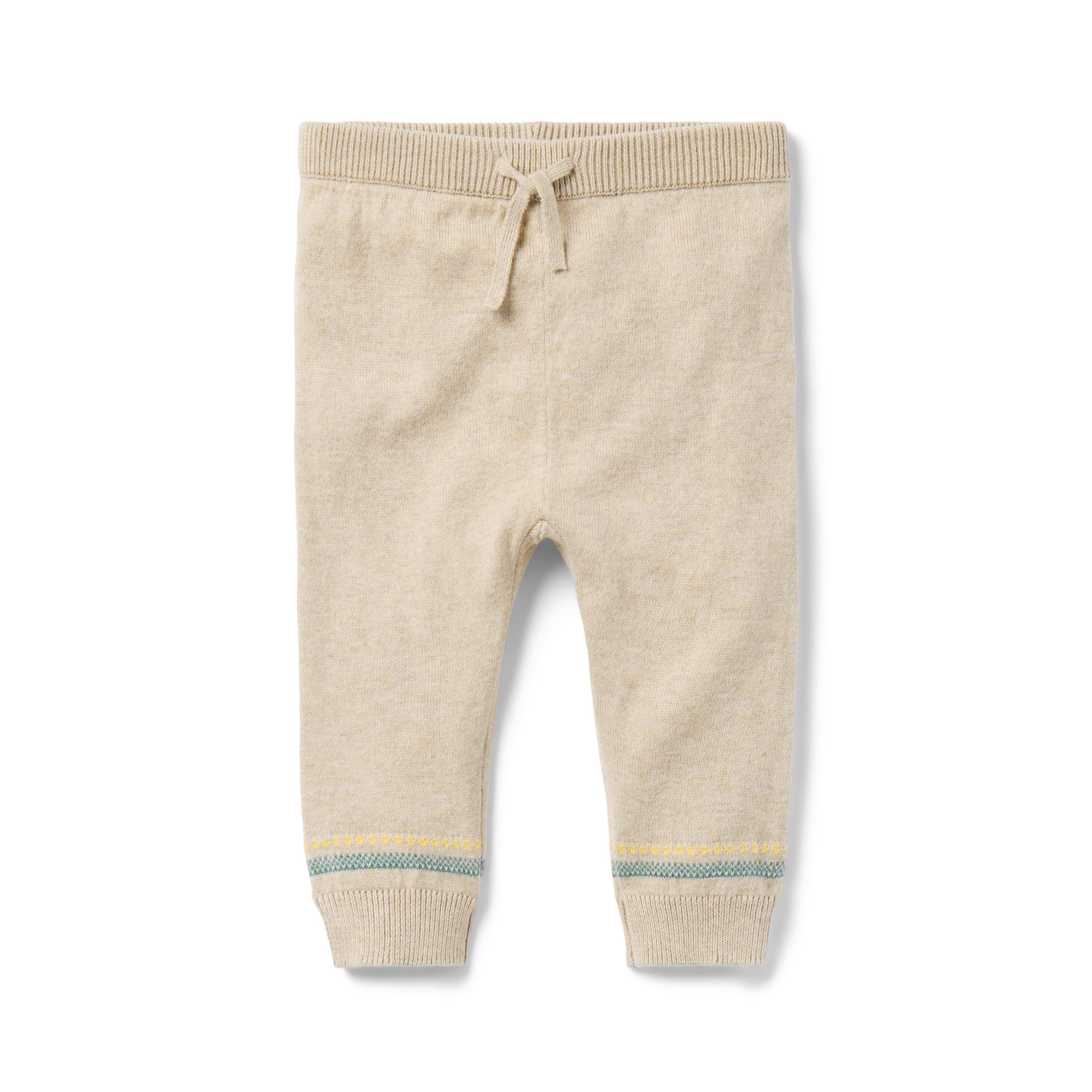 Baby Stripe Cuff Sweater Pant