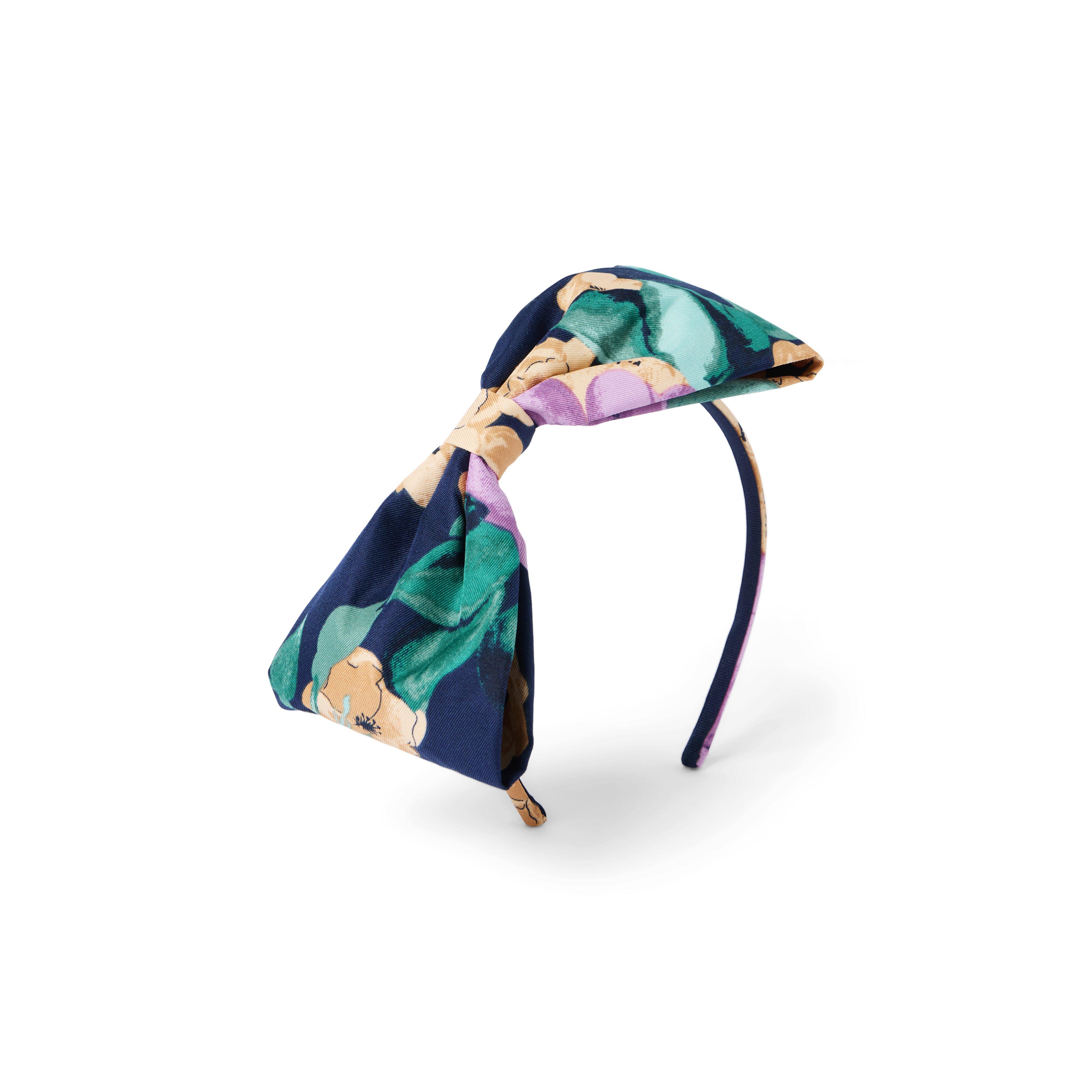 Floral Bow Headband image number 0