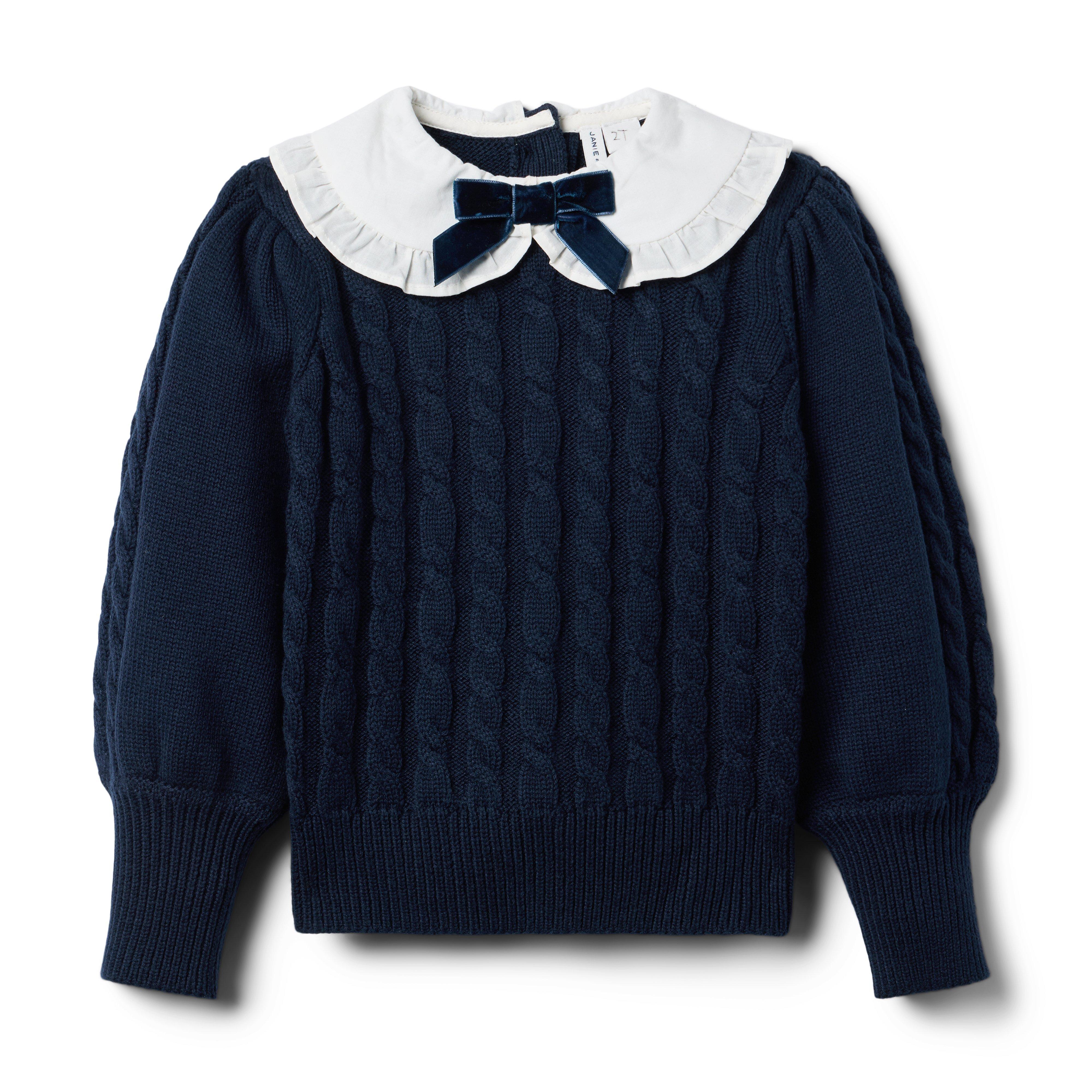 The Cable Knit Bow Sweater image number 0