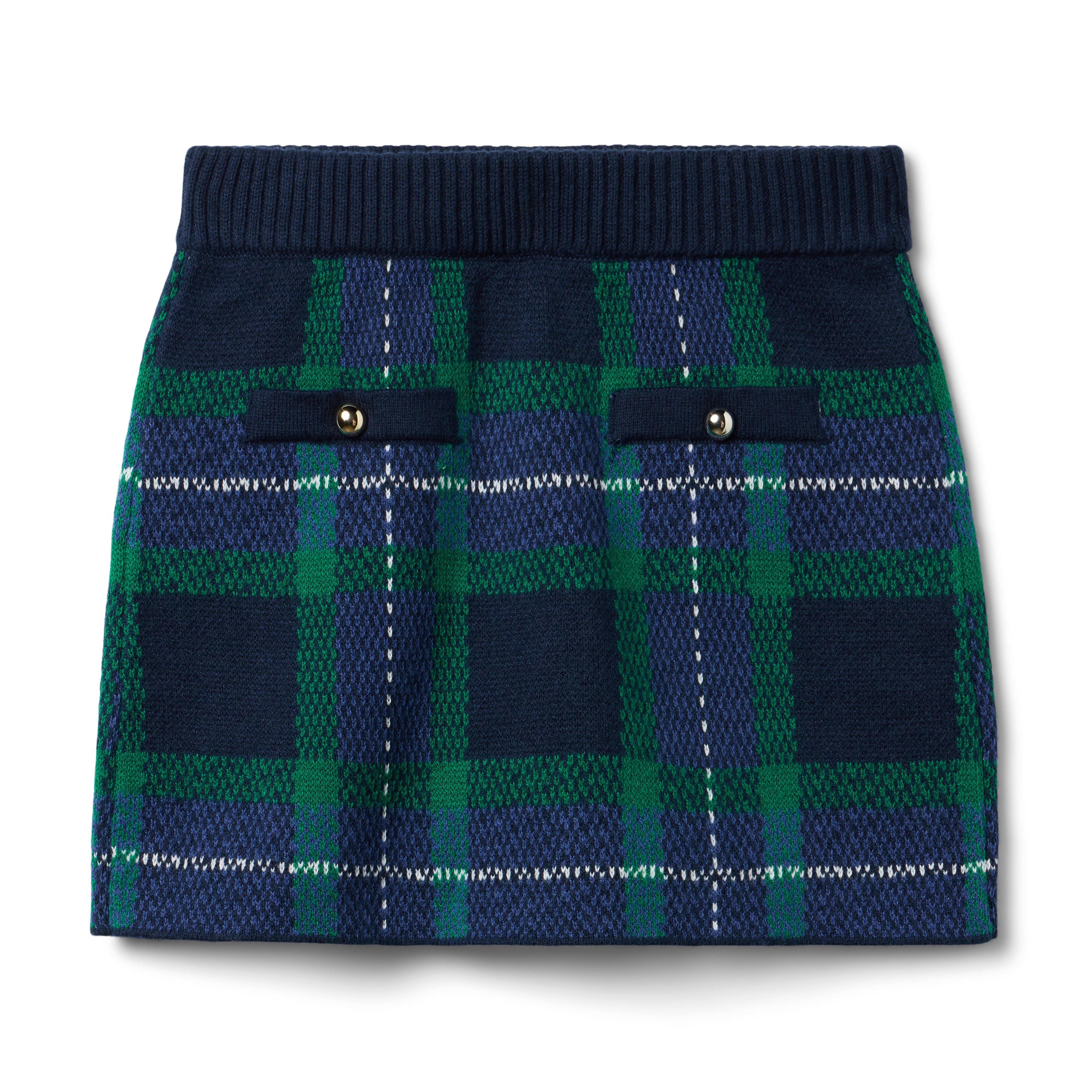 Tartan Sweater Skirt