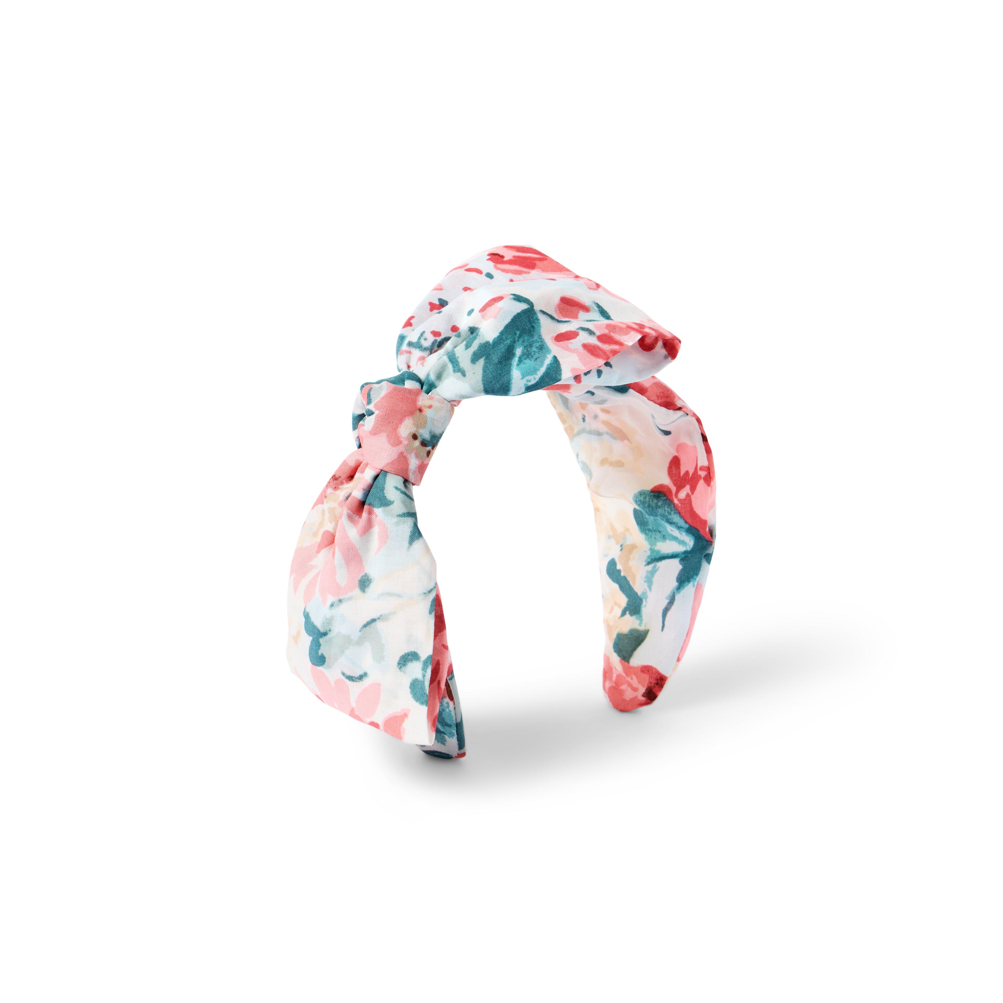 Floral Bow Headband