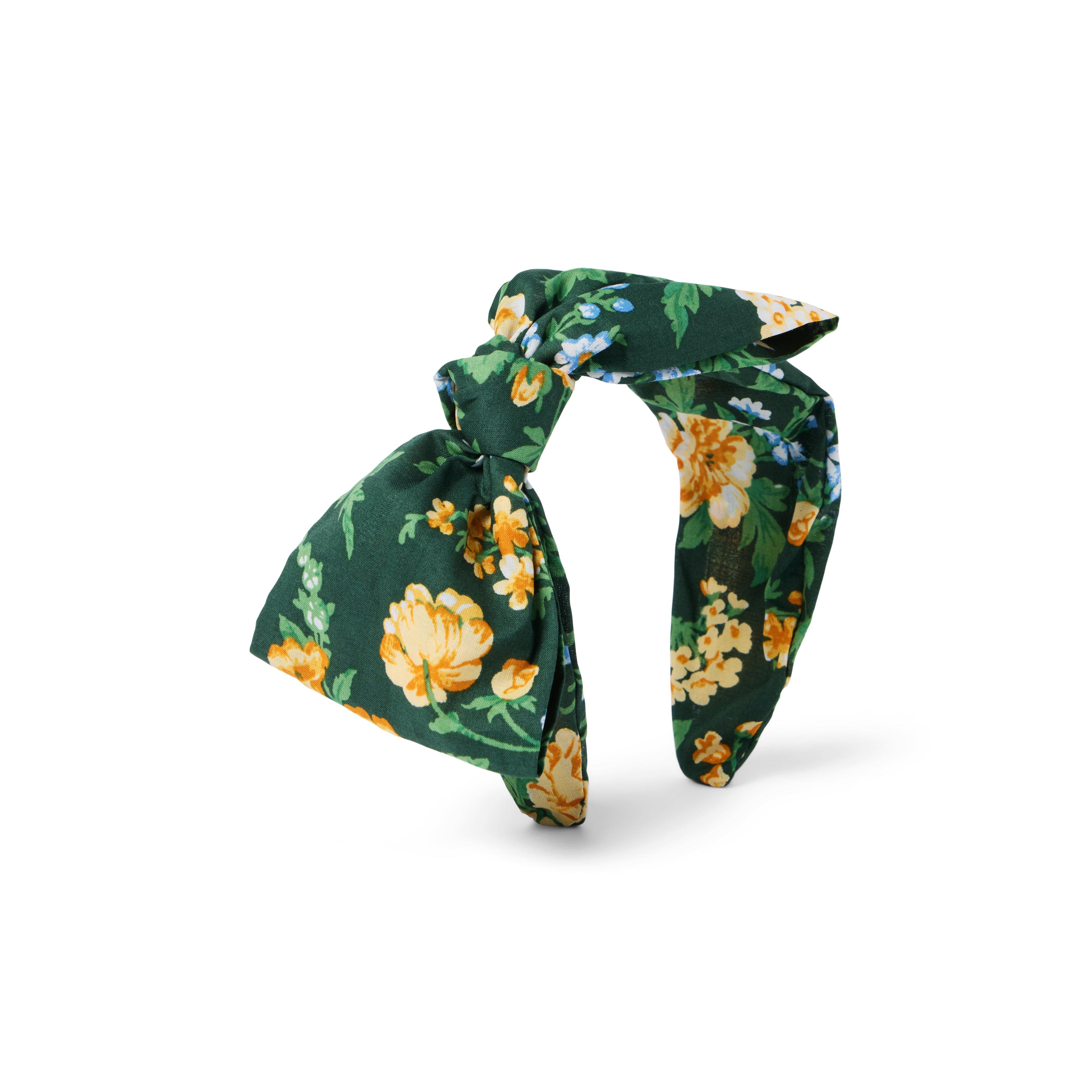 Floral Bow Headband image number 0