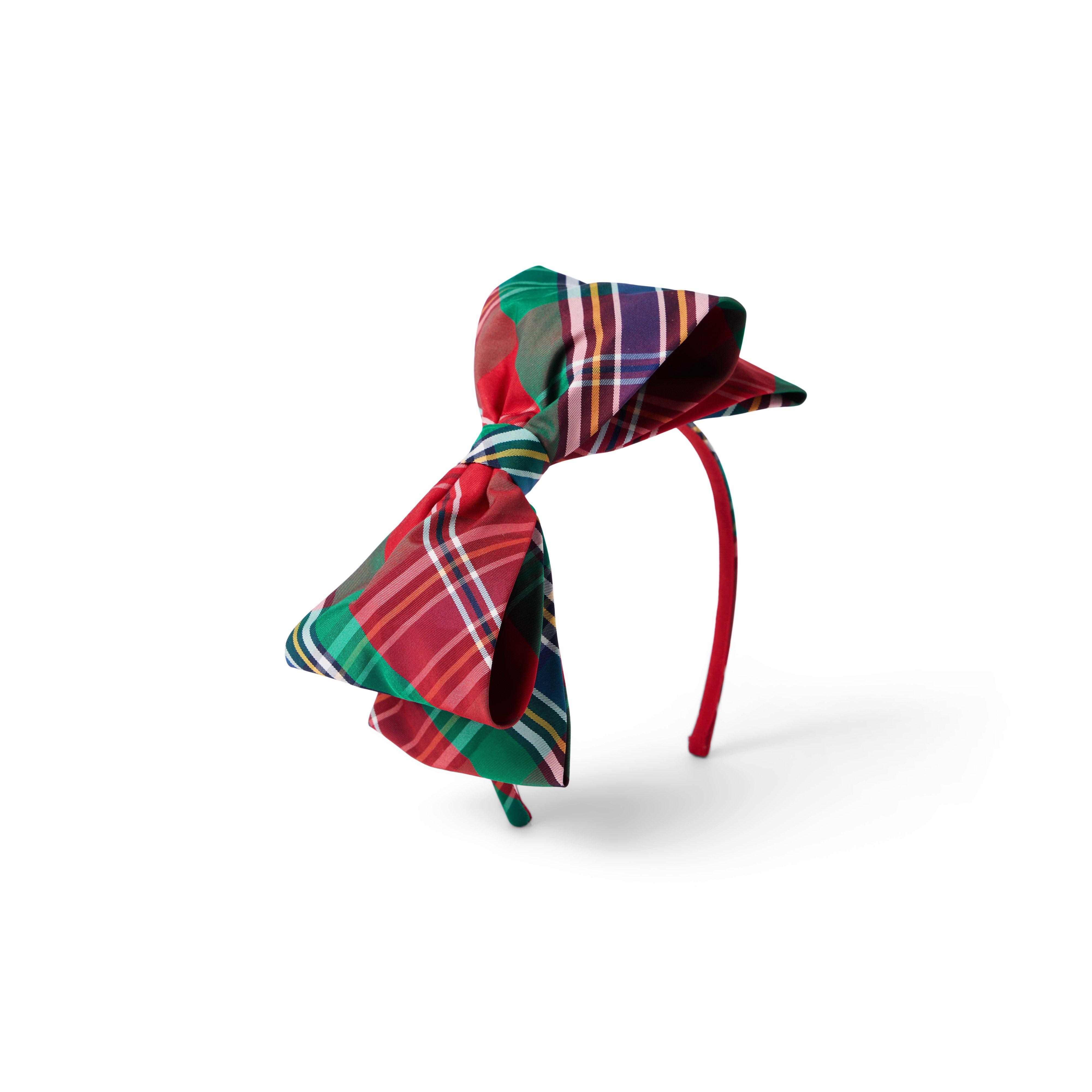 Tartan Bow Headband
