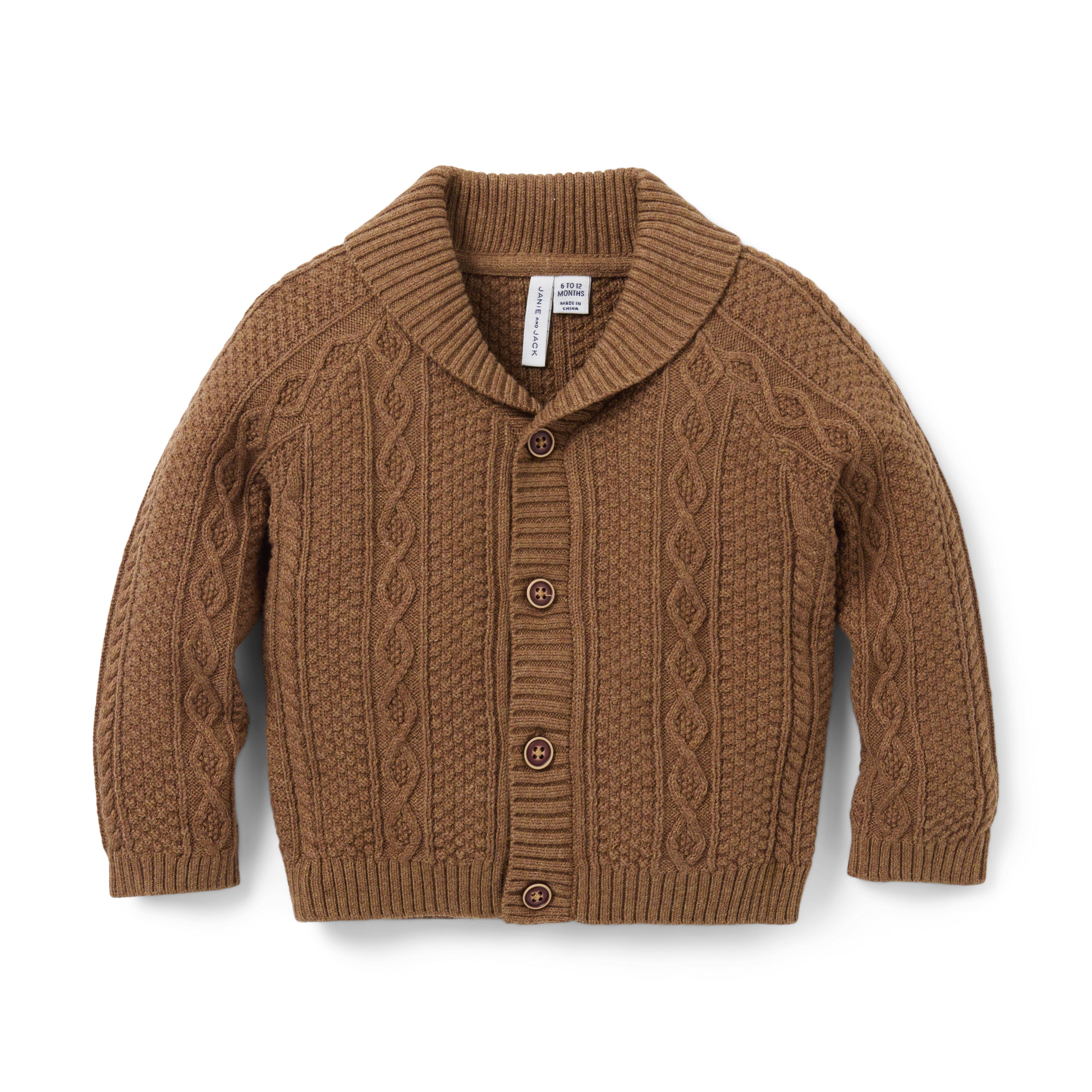 Baby Shawl Collar Cardigan 