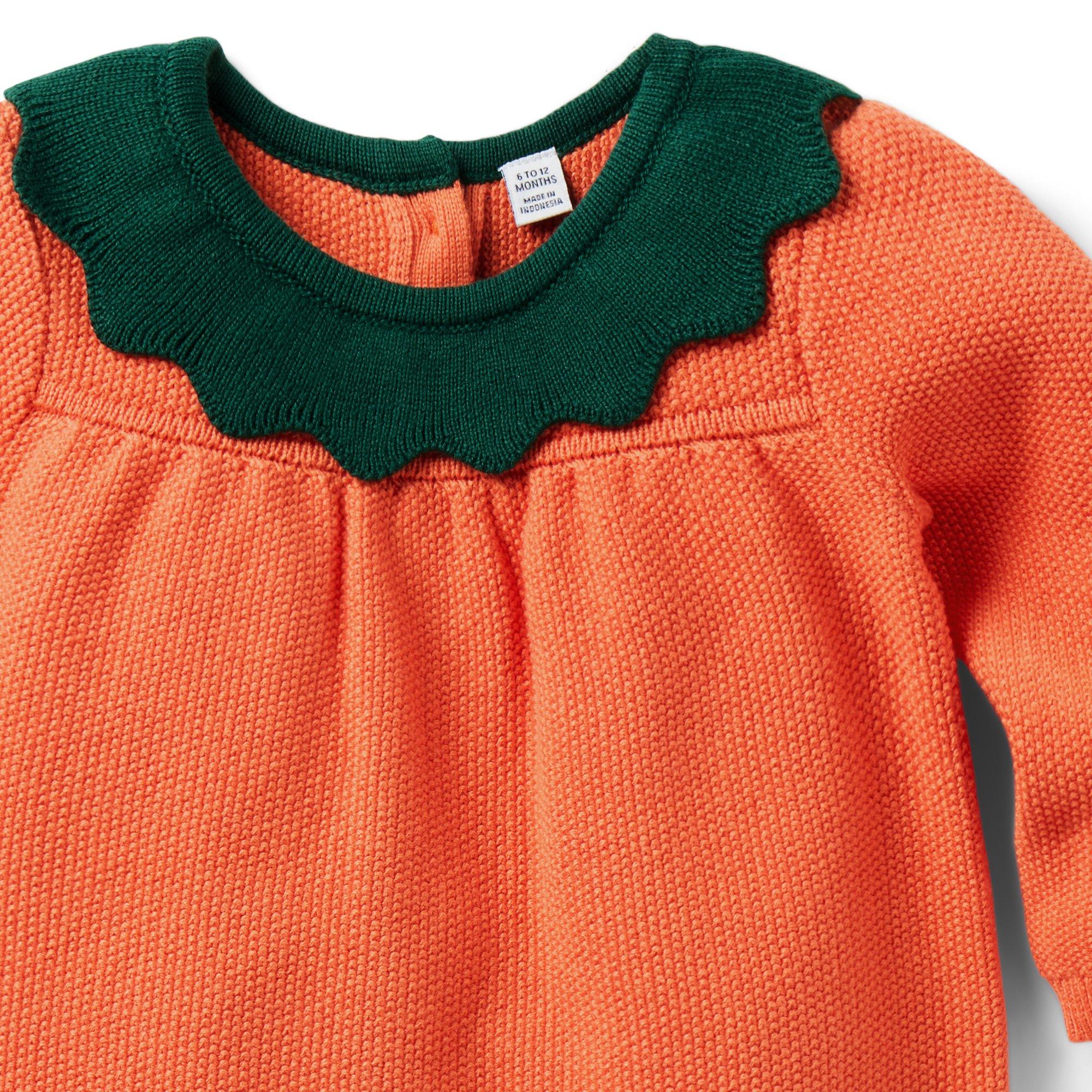 Baby Pumpkin Romper image number 2