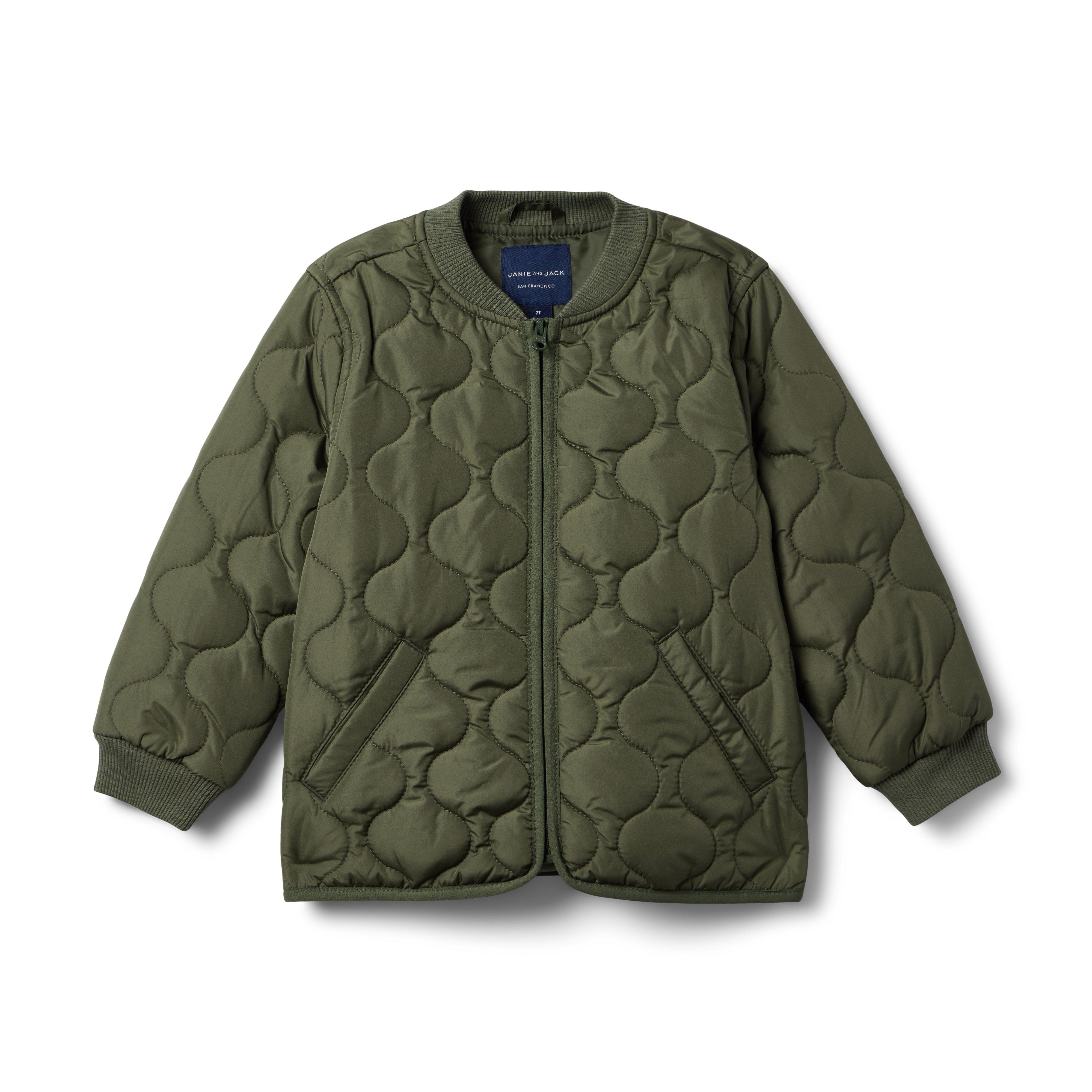 The Quilted Bomber Jacket