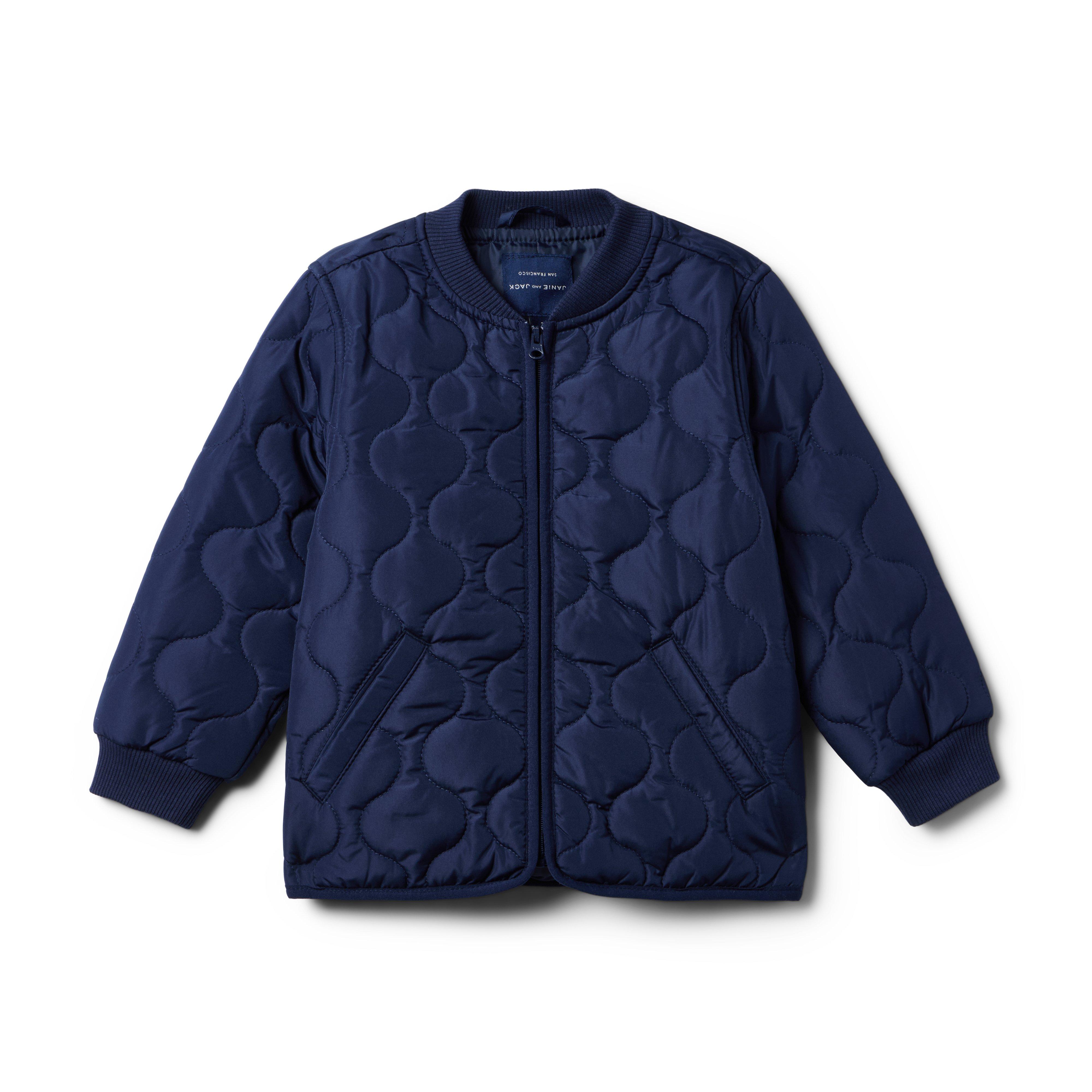 The Quilted Bomber Jacket