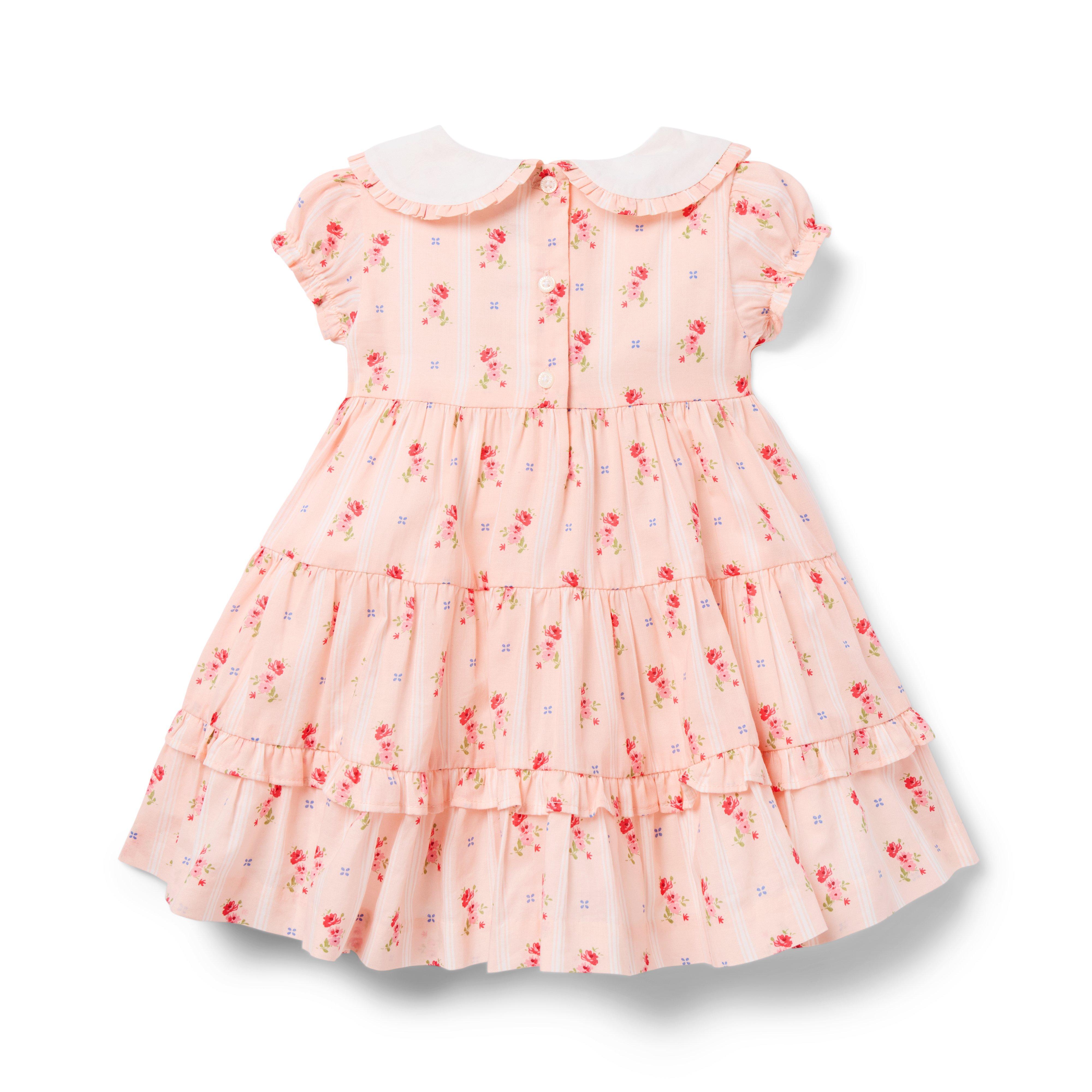Baby Ditsy Floral Collared Dress image number 1