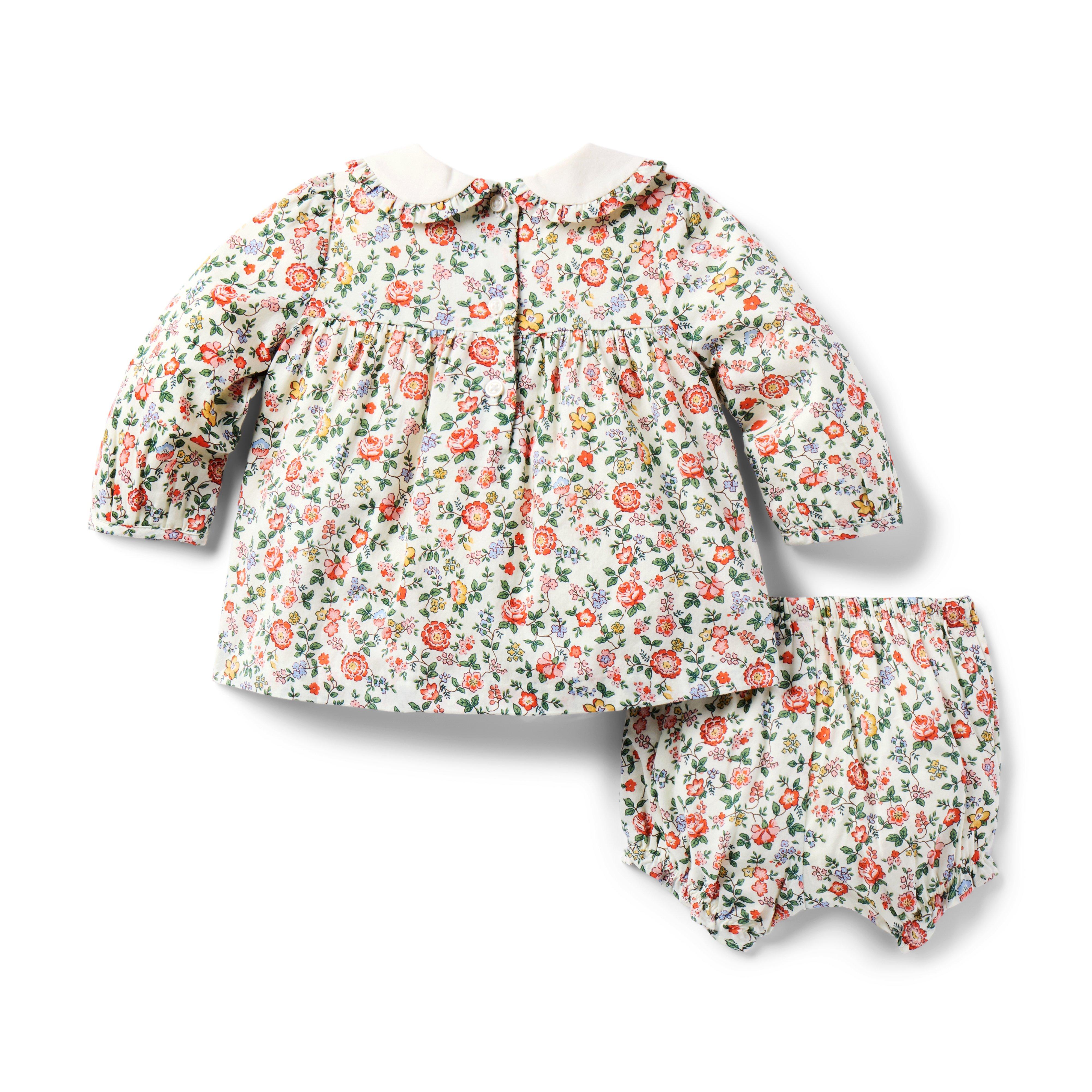The Pumpkin Collar Floral Baby Set  image number 1
