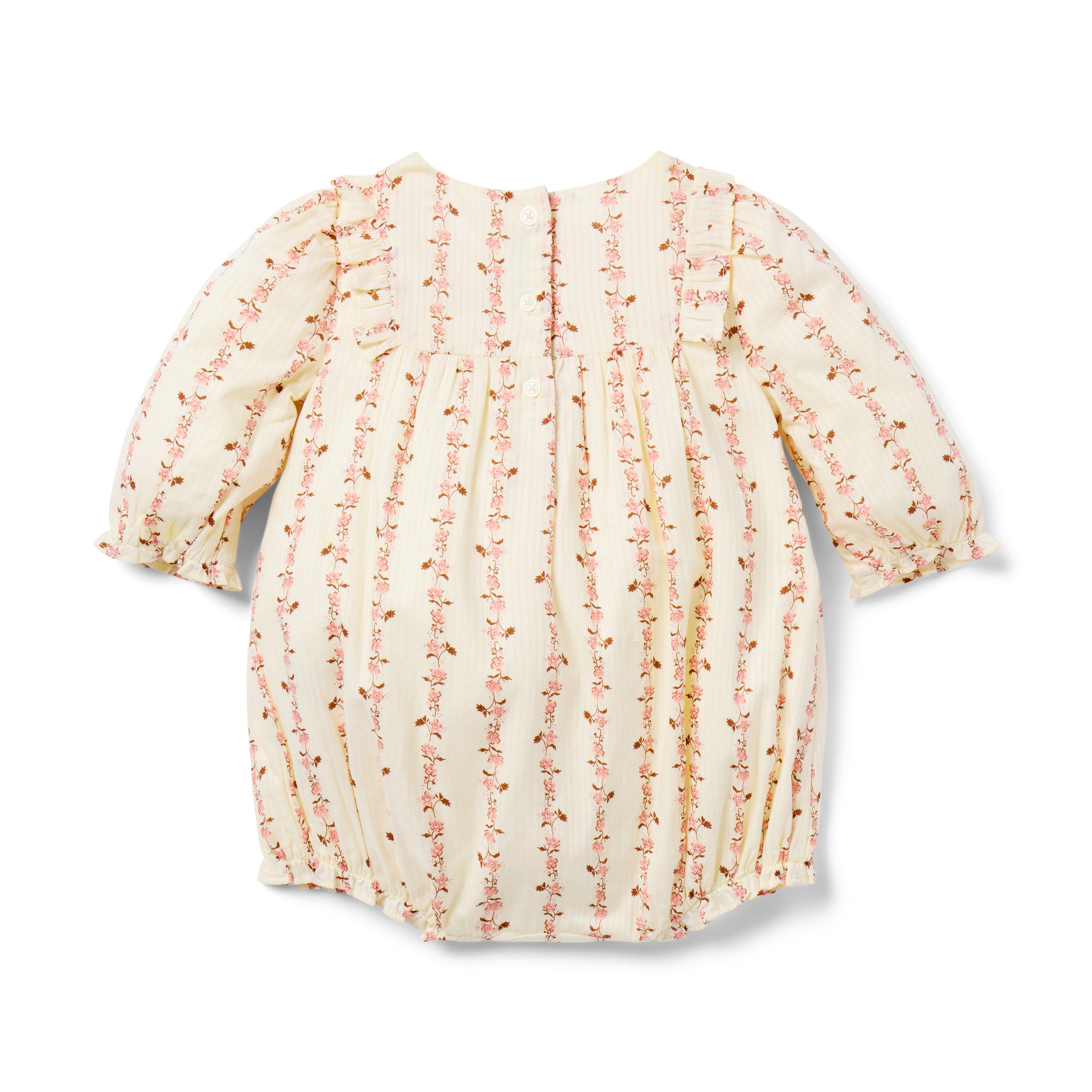 Baby Floral Ruffle Romper image number 1