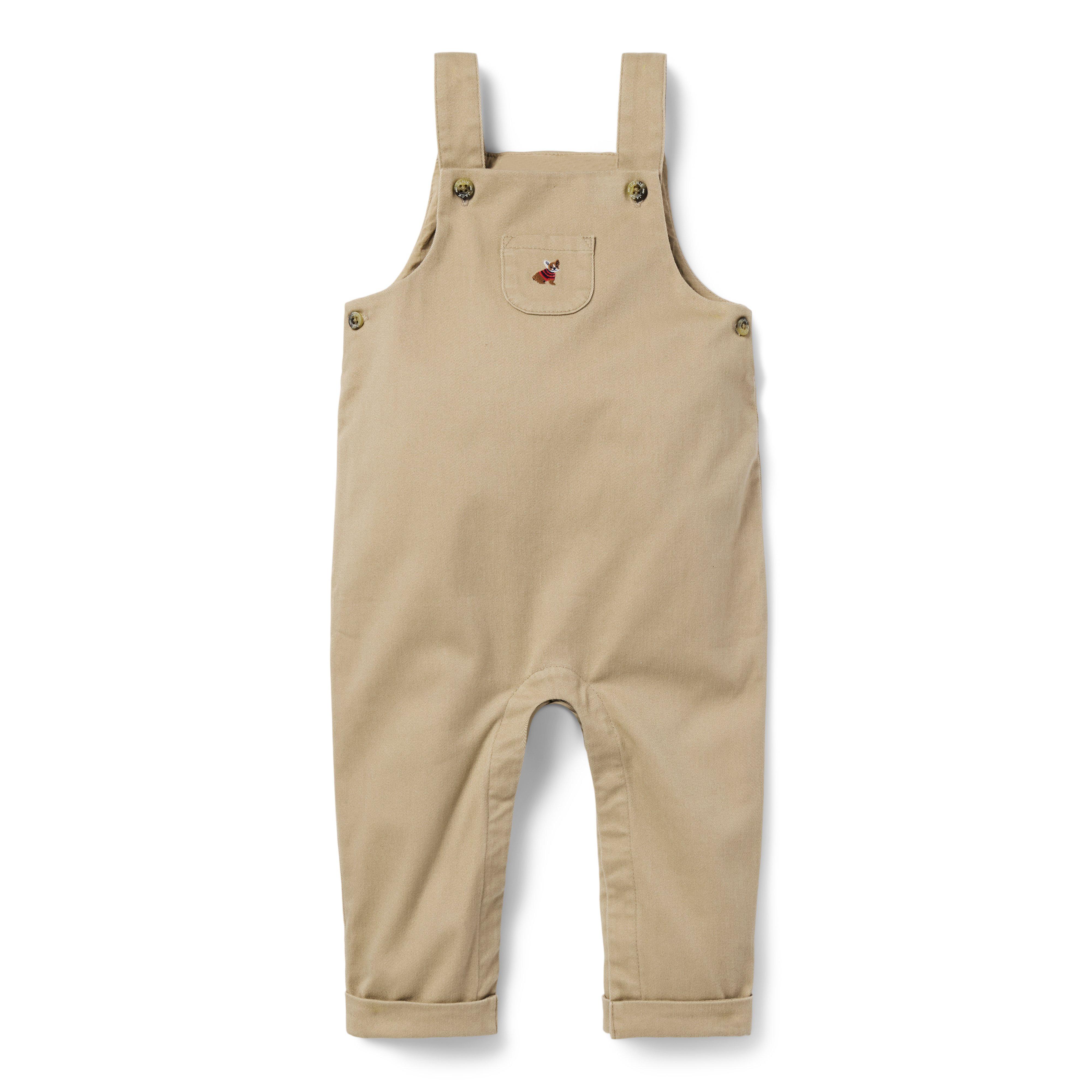 Baby French Bulldog Twill Overall