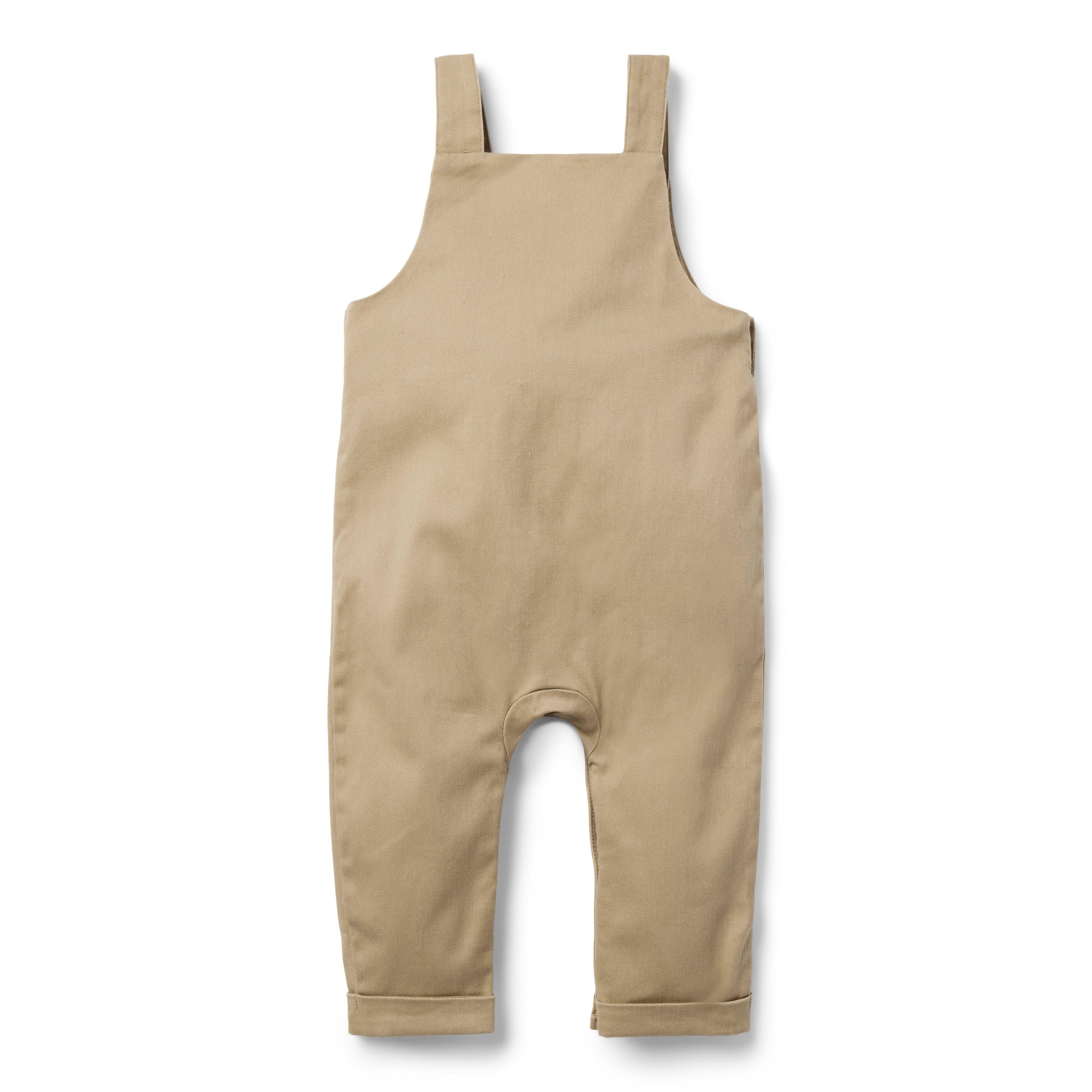 Baby French Bulldog Twill Overall image number 1